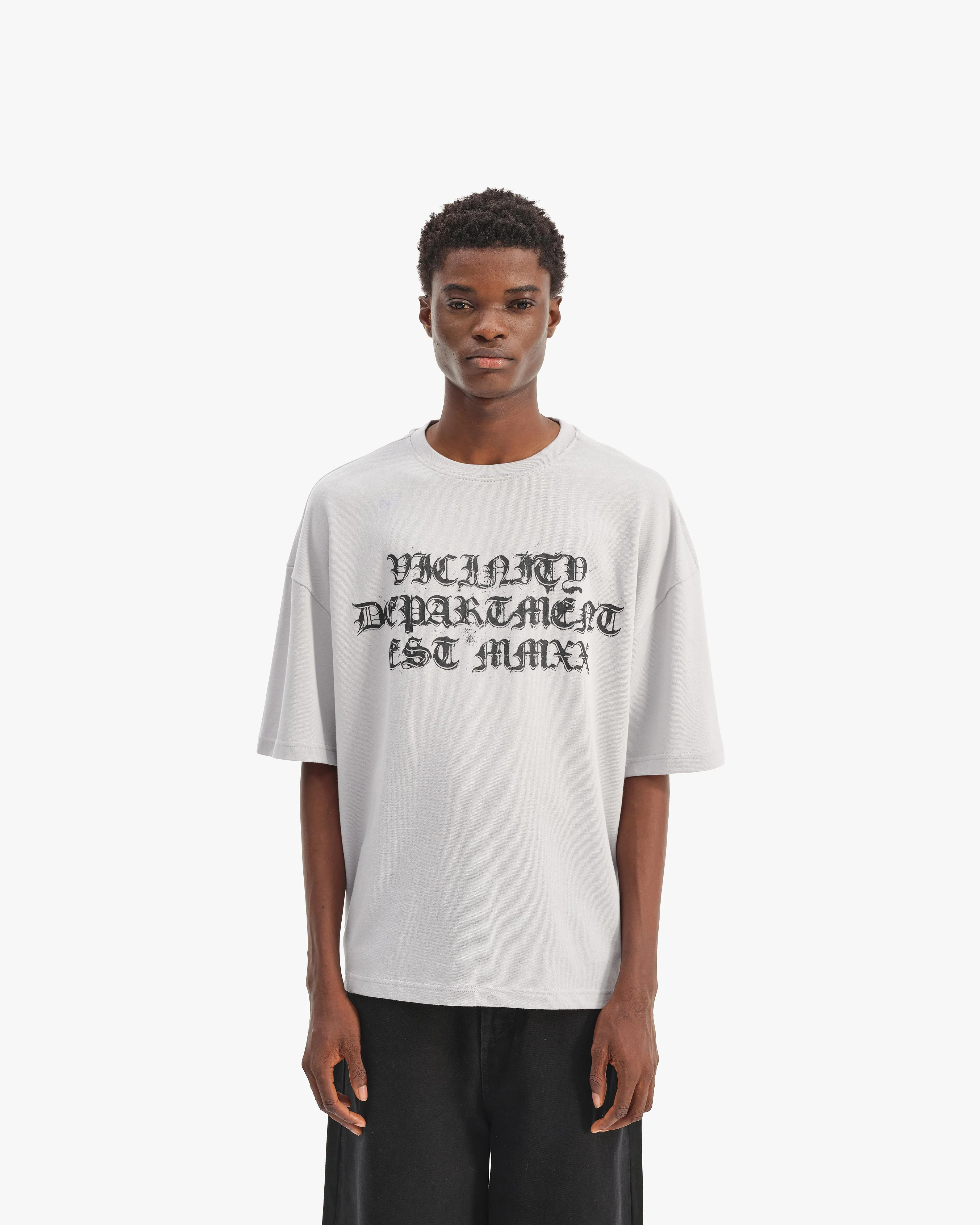 GOTH DEPT TEE GREY - Image 3