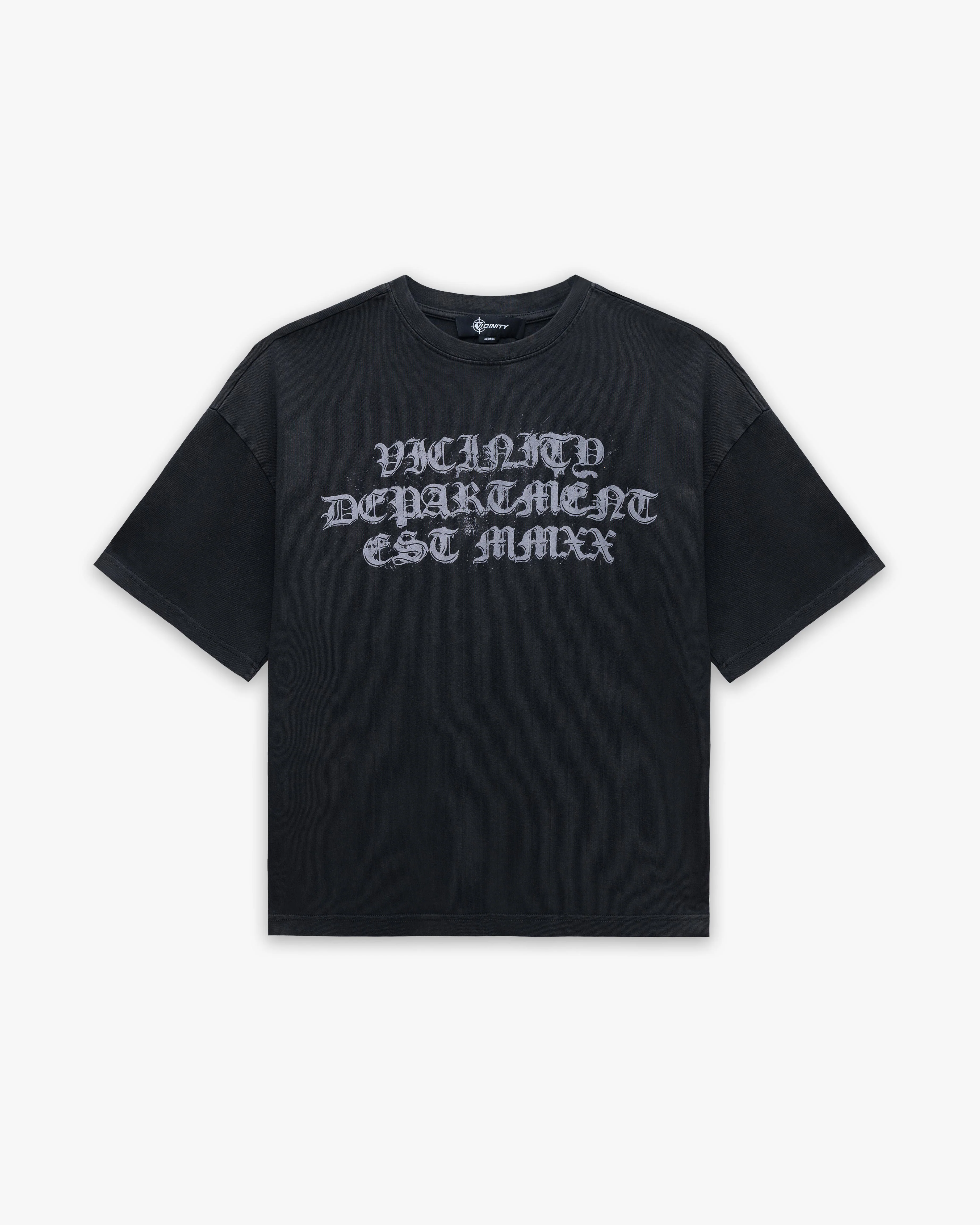 GOTH DEPT TEE VINTAGE BLACK