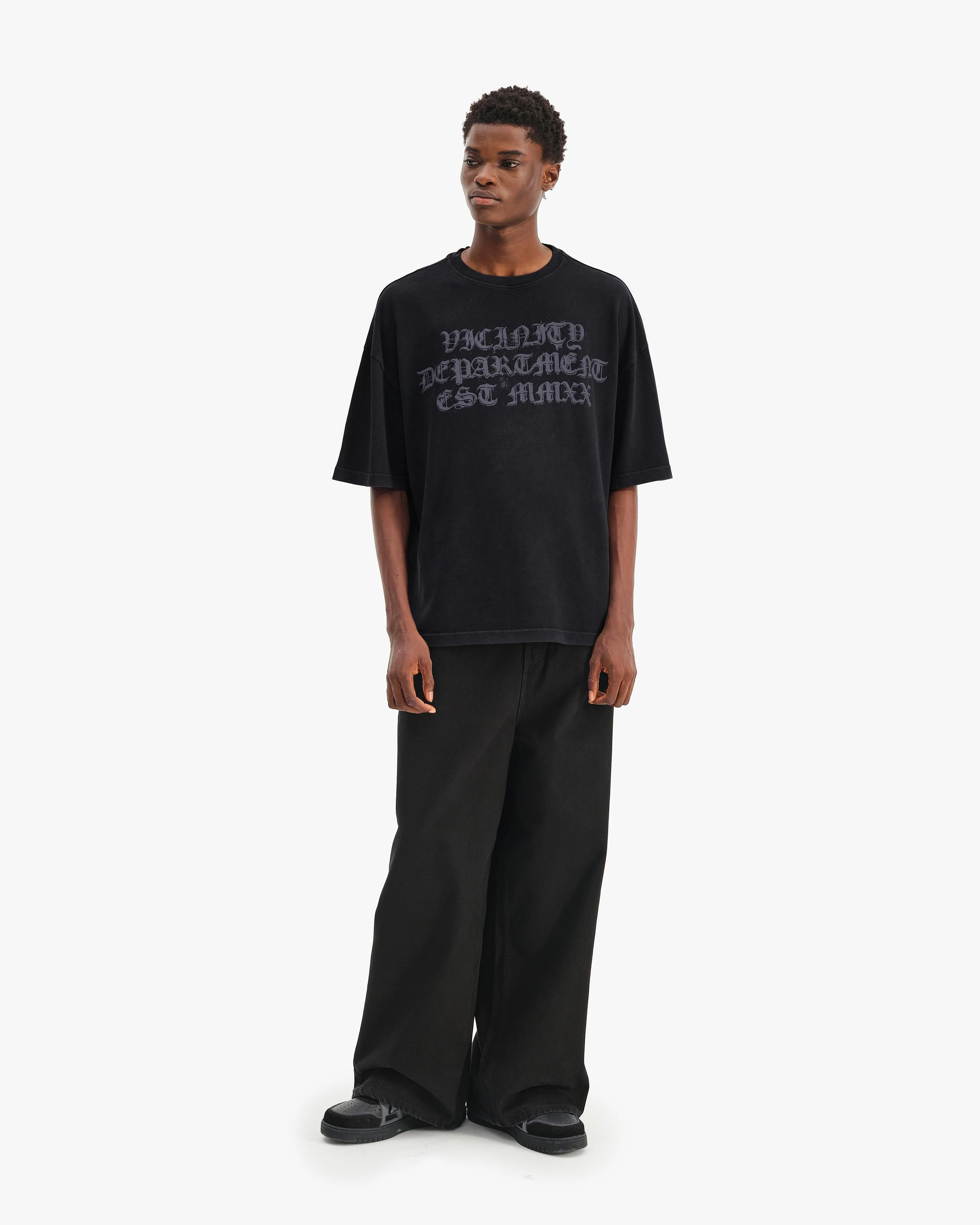 GOTH DEPT TEE VINTAGE BLACK - Image 8