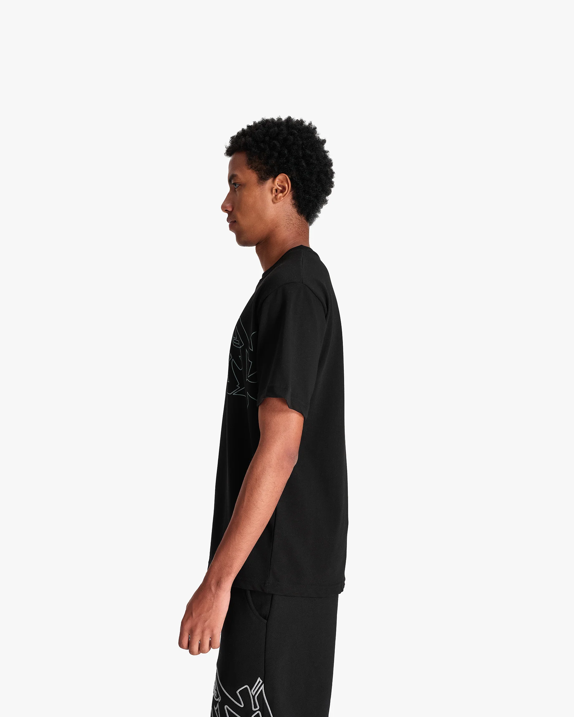 GRAFFITI TEE BLACK - Image 6