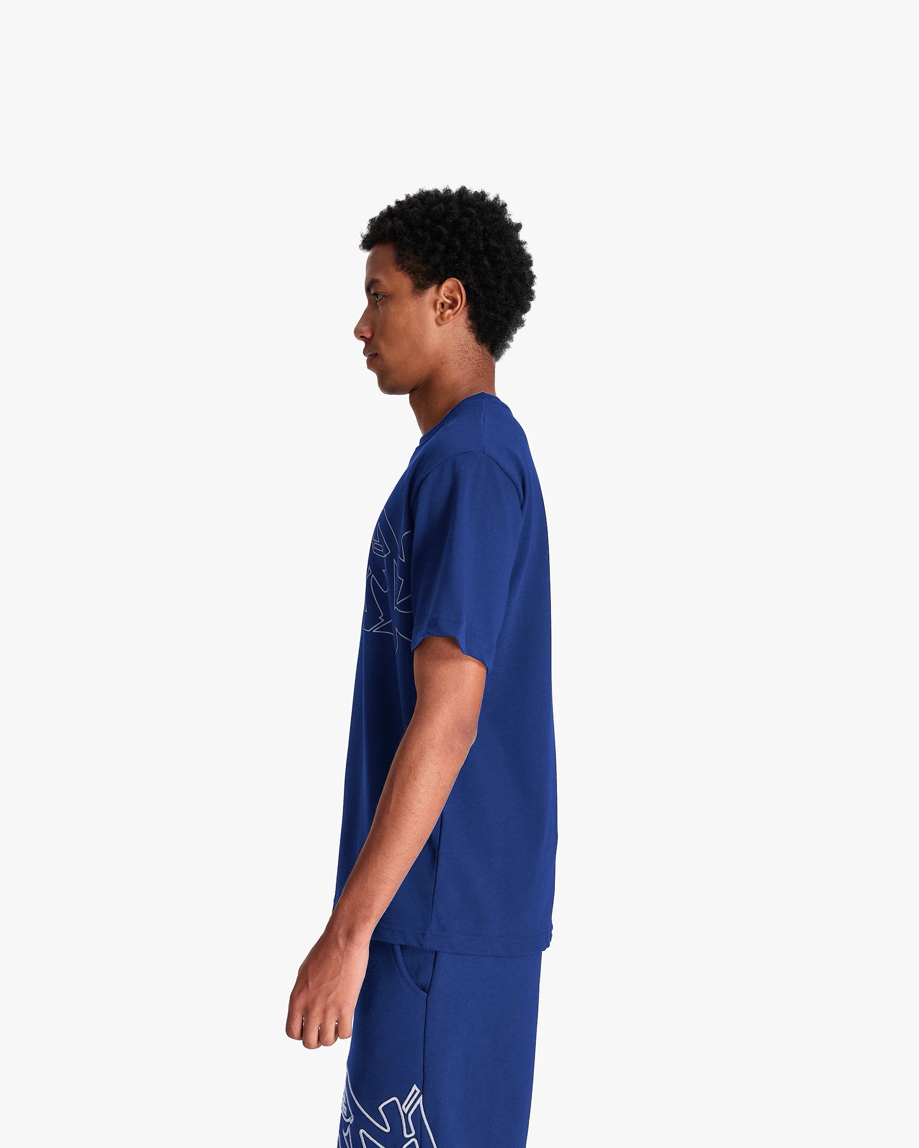 GRAFFITI TEE BLUE - Image 5
