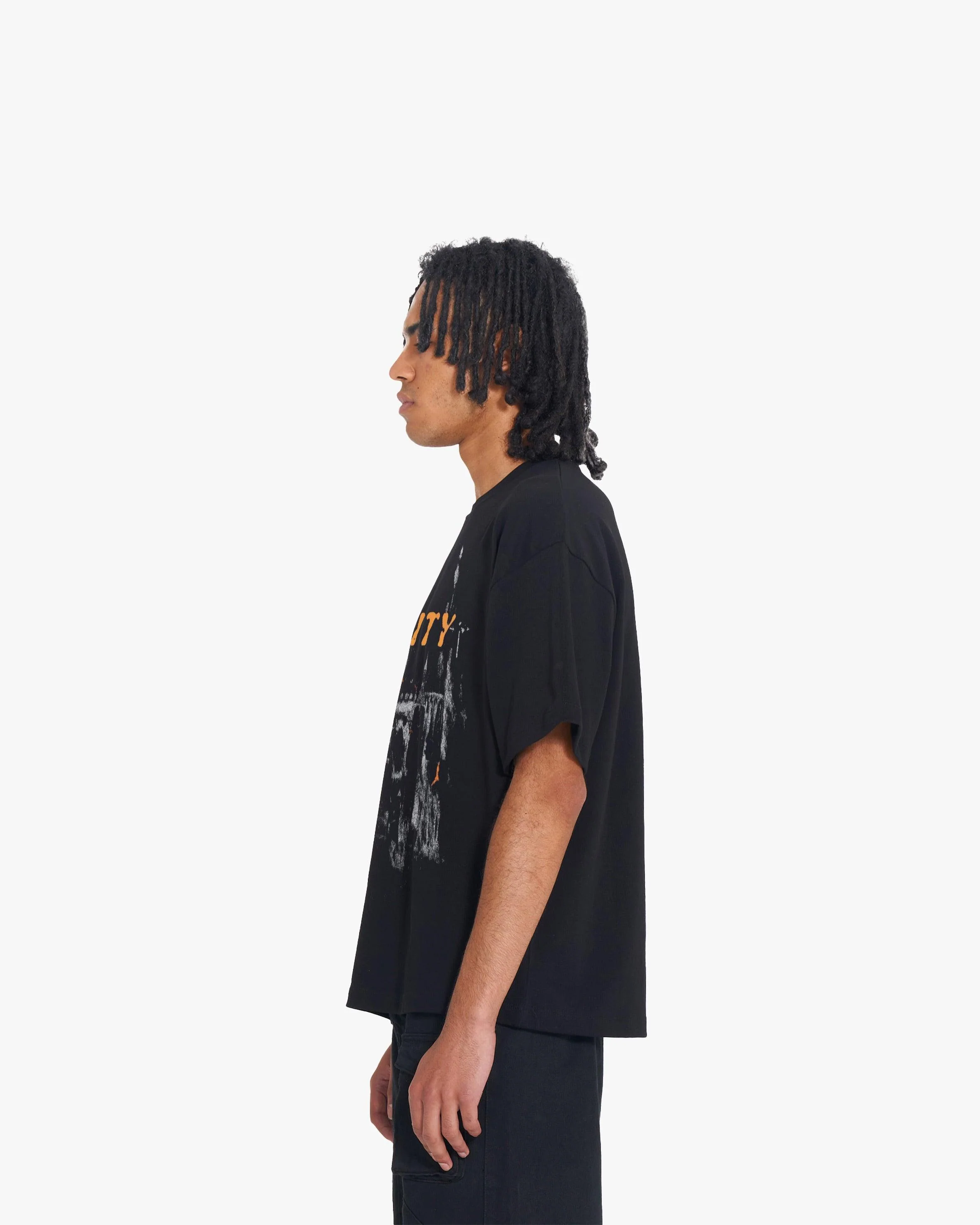 HAUNTED HOUSE TEE BLACK - Image 4