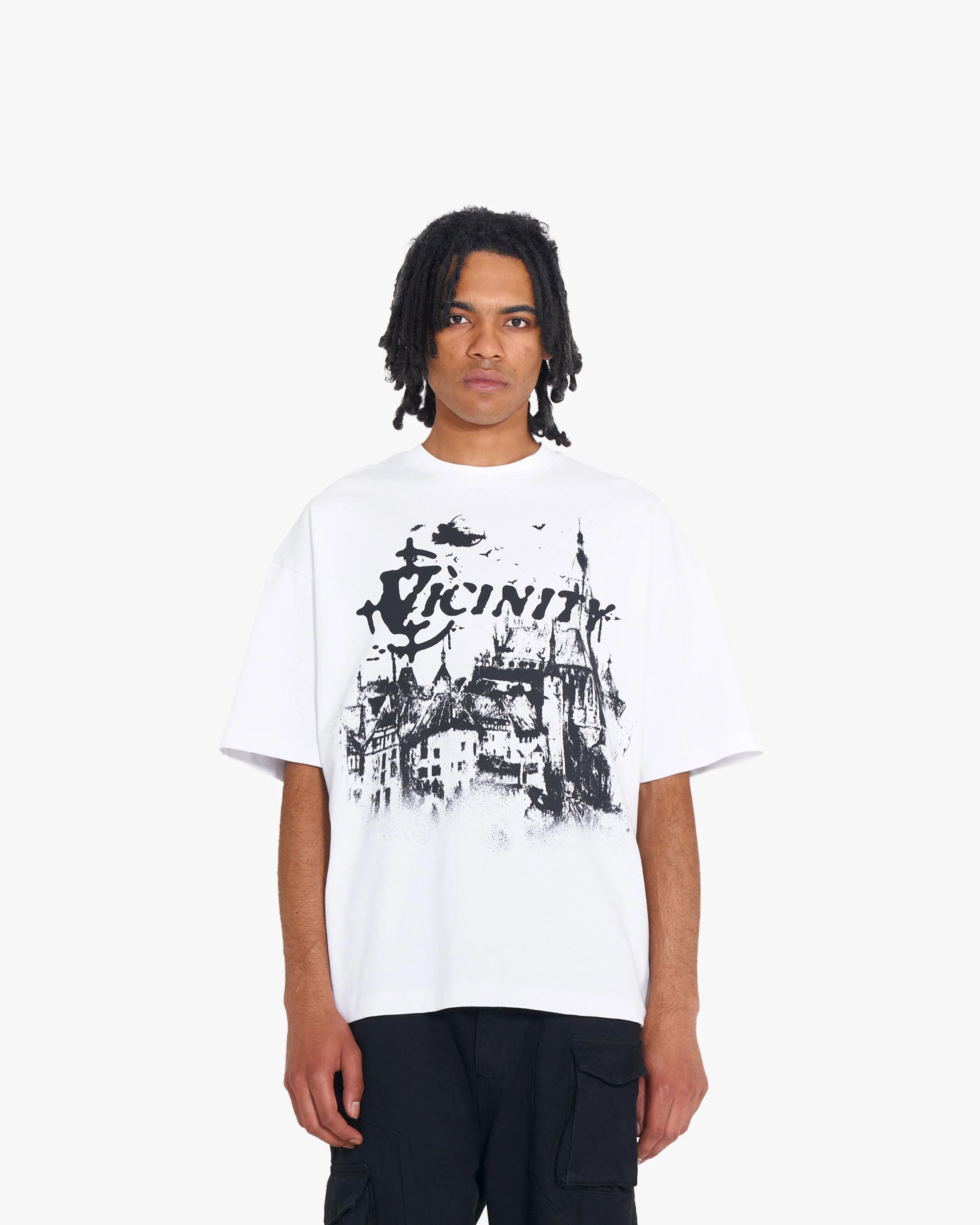 HAUNTED HOUSE TEE WHITE - Image 2