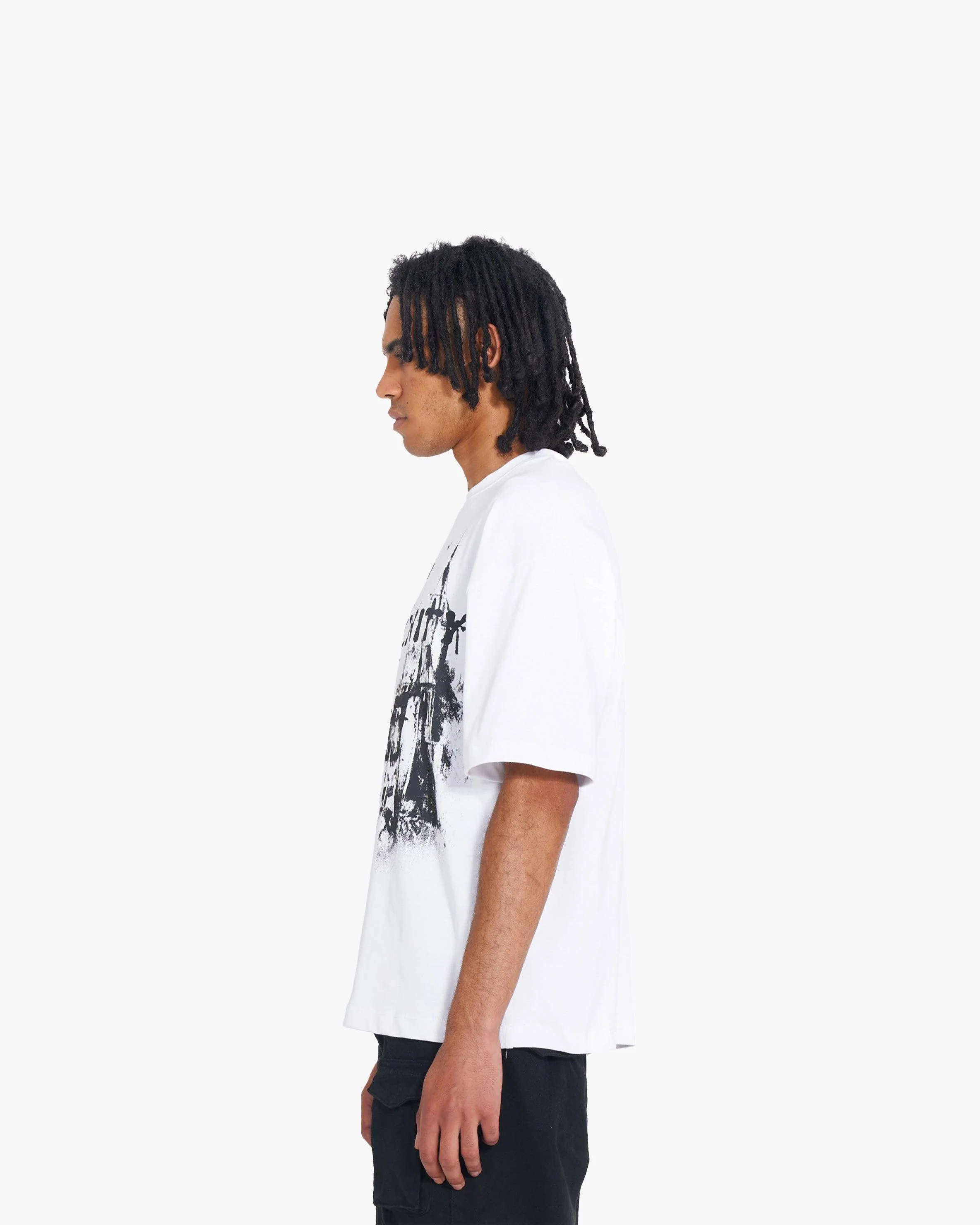 HAUNTED HOUSE TEE WHITE - Image 4