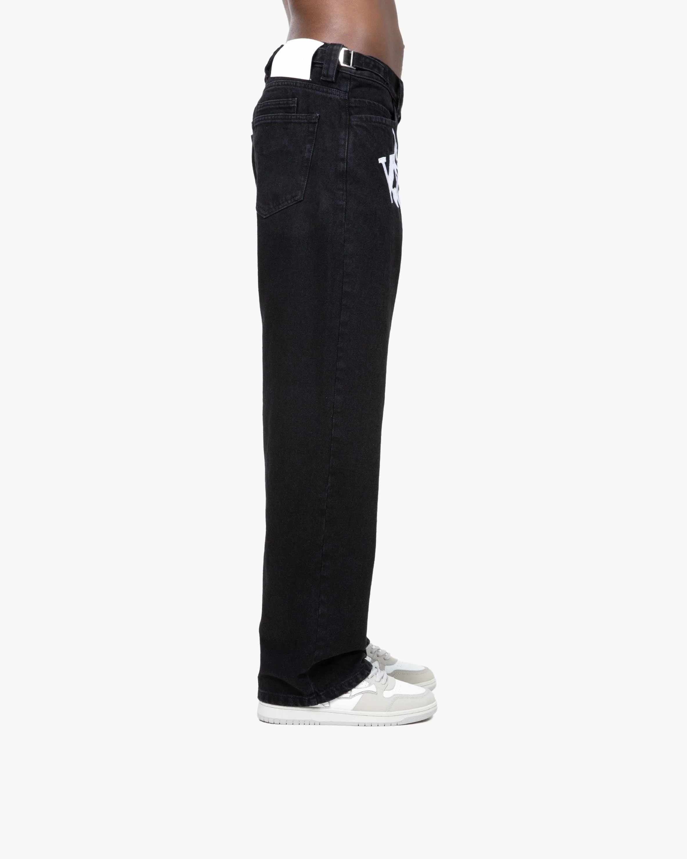 HAVOC DENIM BLACK / WHITE - Image 4