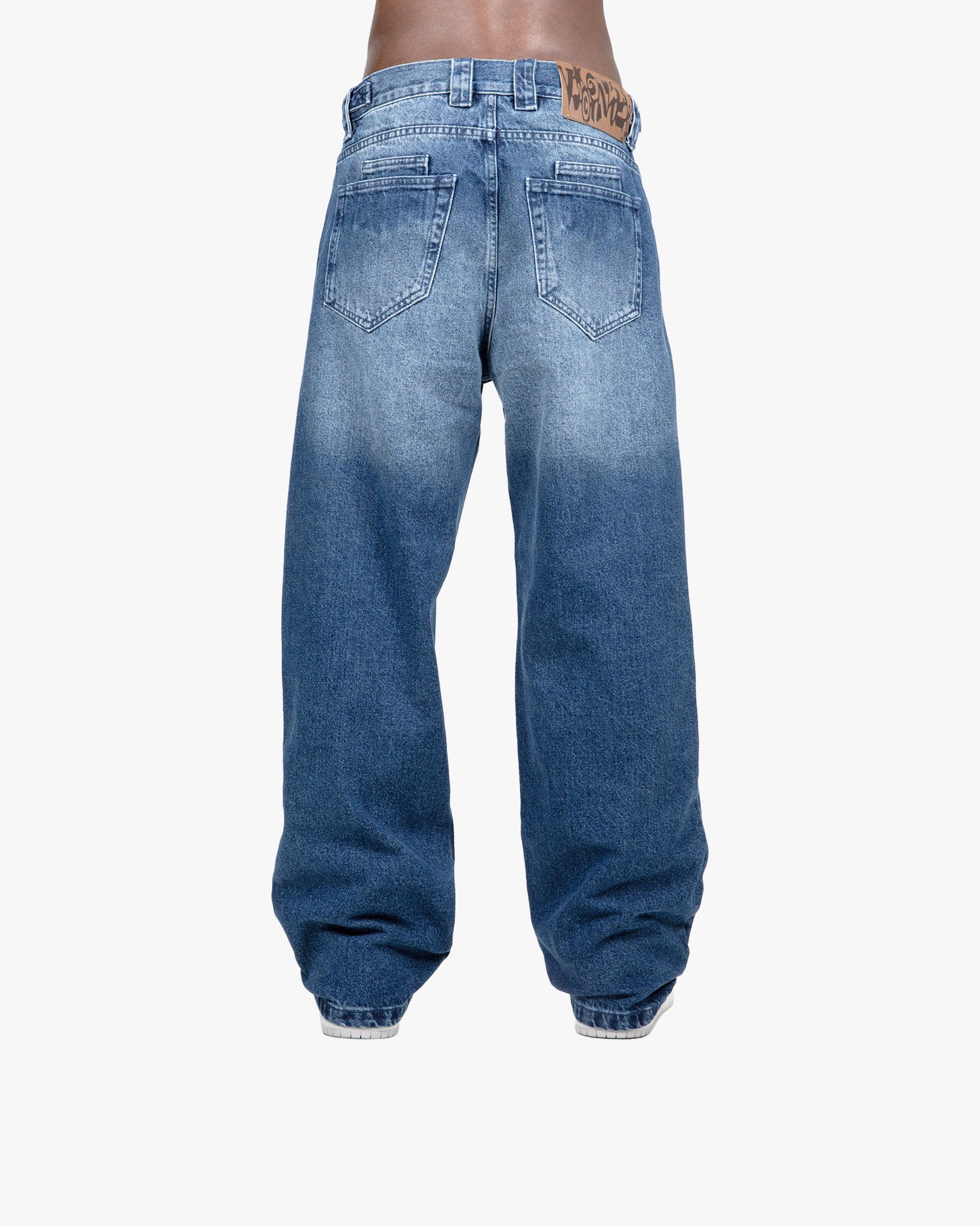 HAVOC DENIM DARK BLUE / WHITE - Image 5