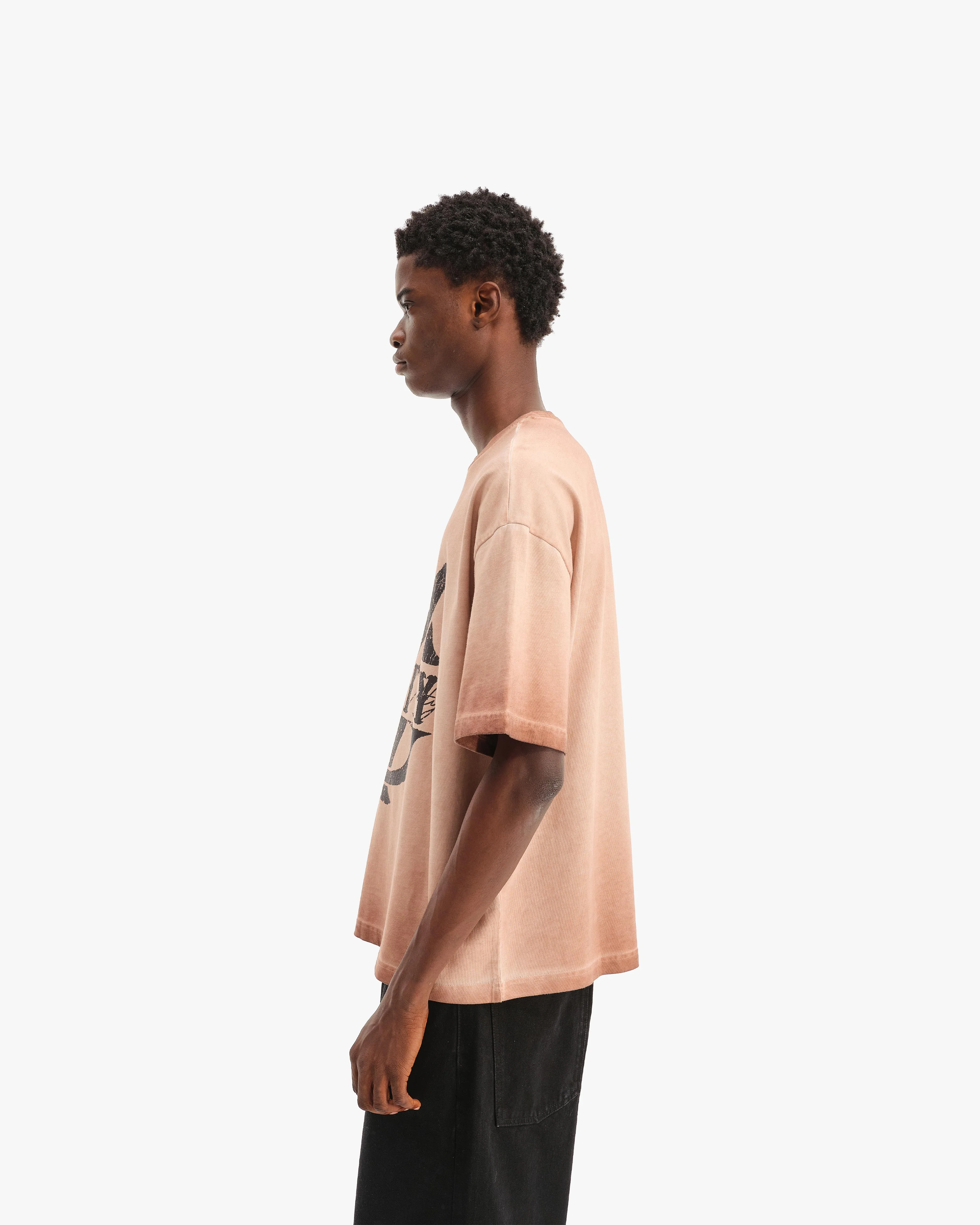 INITIALS TEE BROWN - Image 5