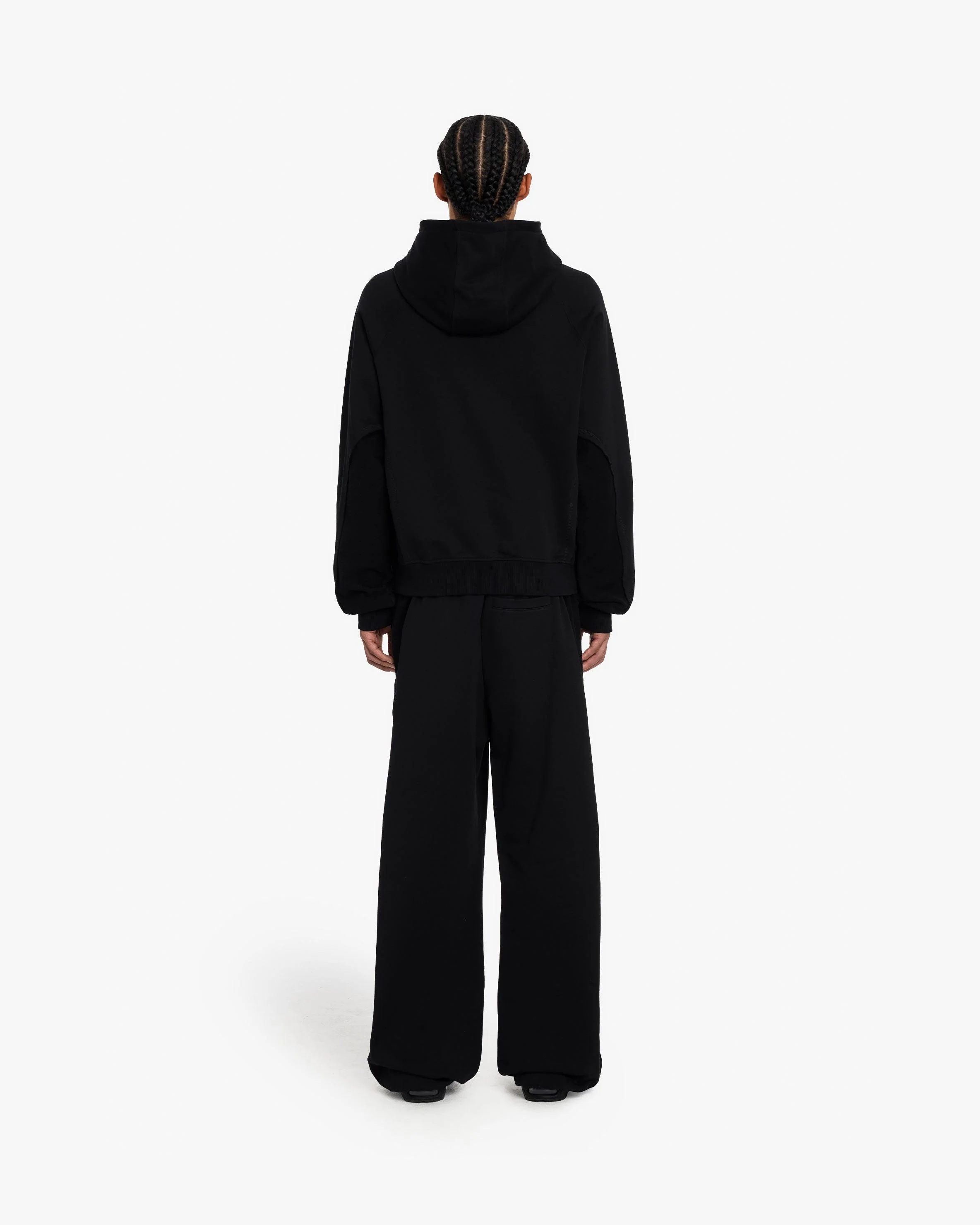 INSIDE OUT HOODIE BLACK (OLD SIZING) - Image 6