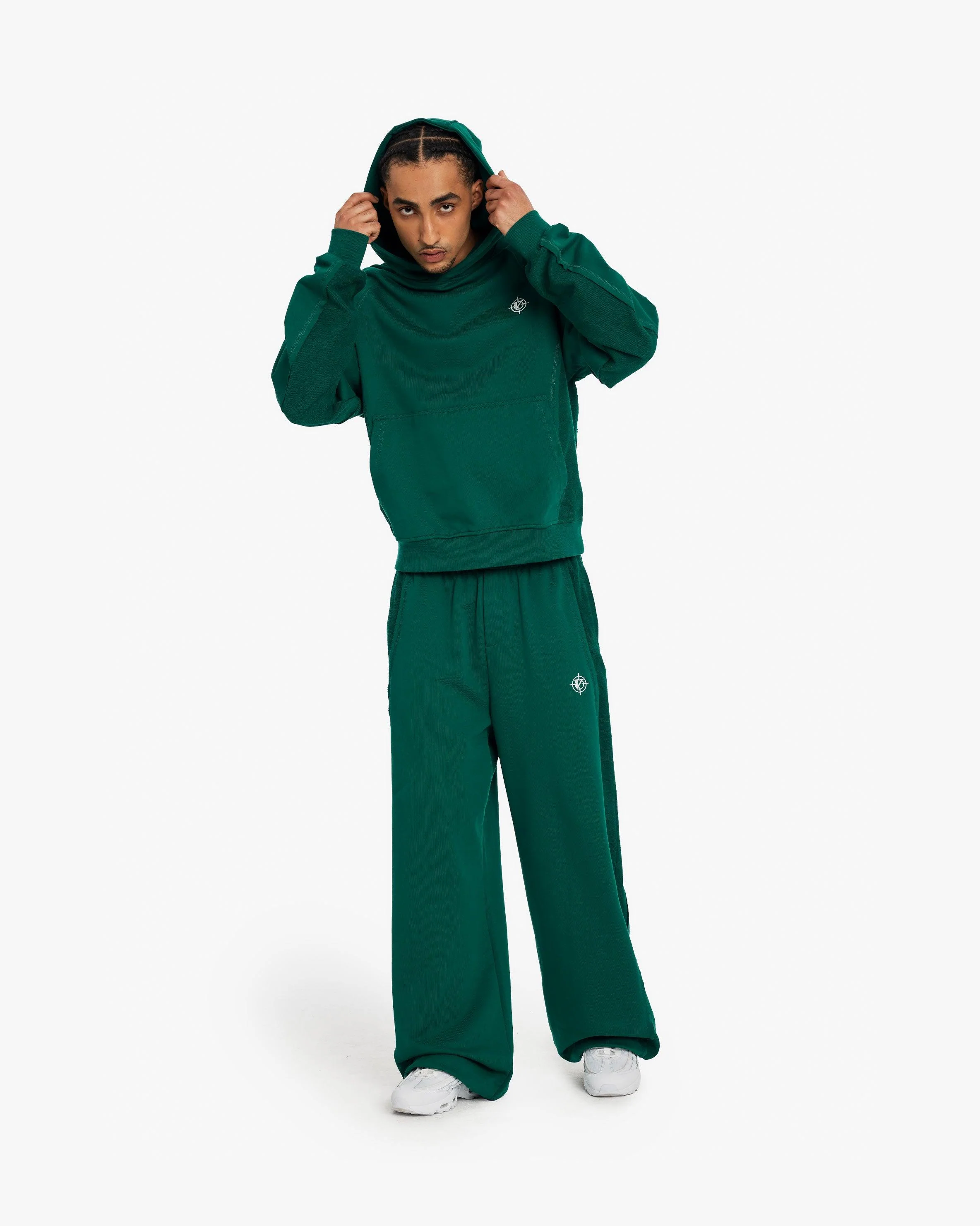 INSIDE OUT HOODIE FORREST GREEN - Image 10