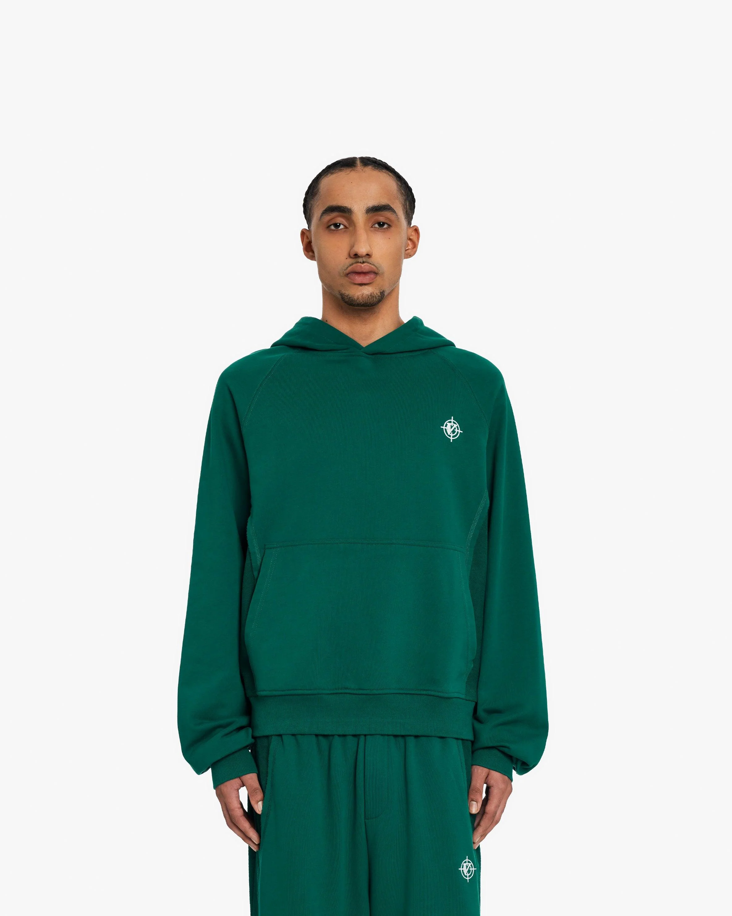 INSIDE OUT HOODIE FORREST GREEN - Image 2