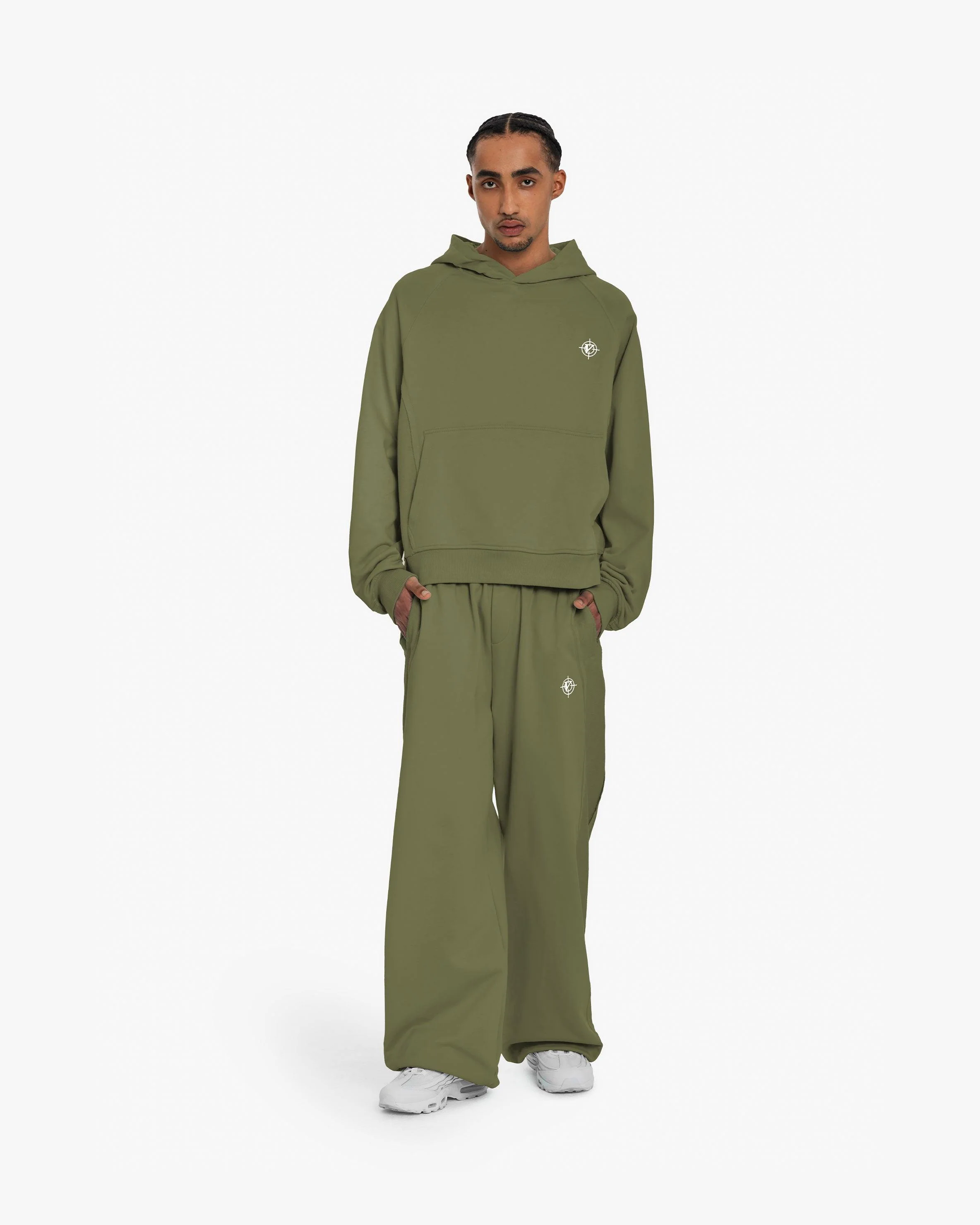 INSIDE OUT HOODIE KHAKI - Image 9