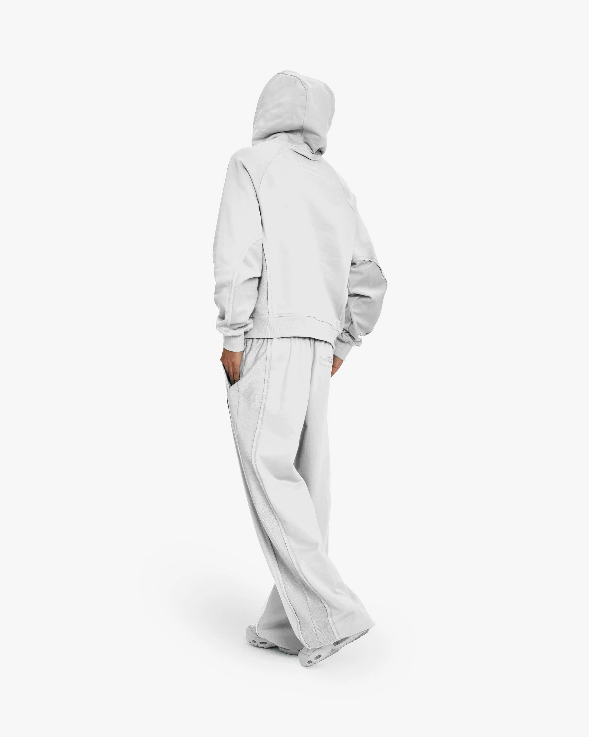 INSIDE OUT HOODIE LIGHT GREY (OLD SIZING) - Image 9