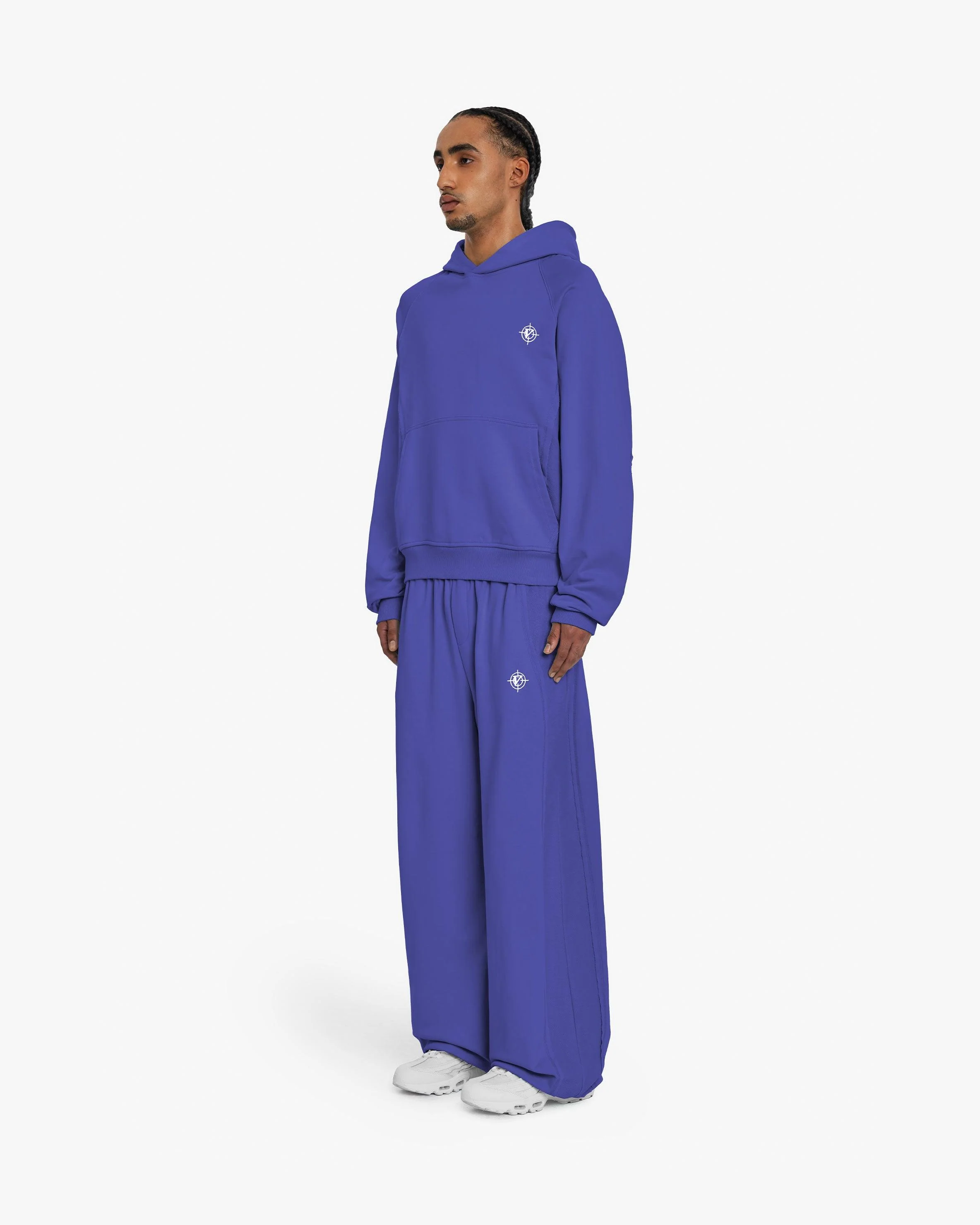 INSIDE OUT HOODIE OCEAN BLUE - Image 4