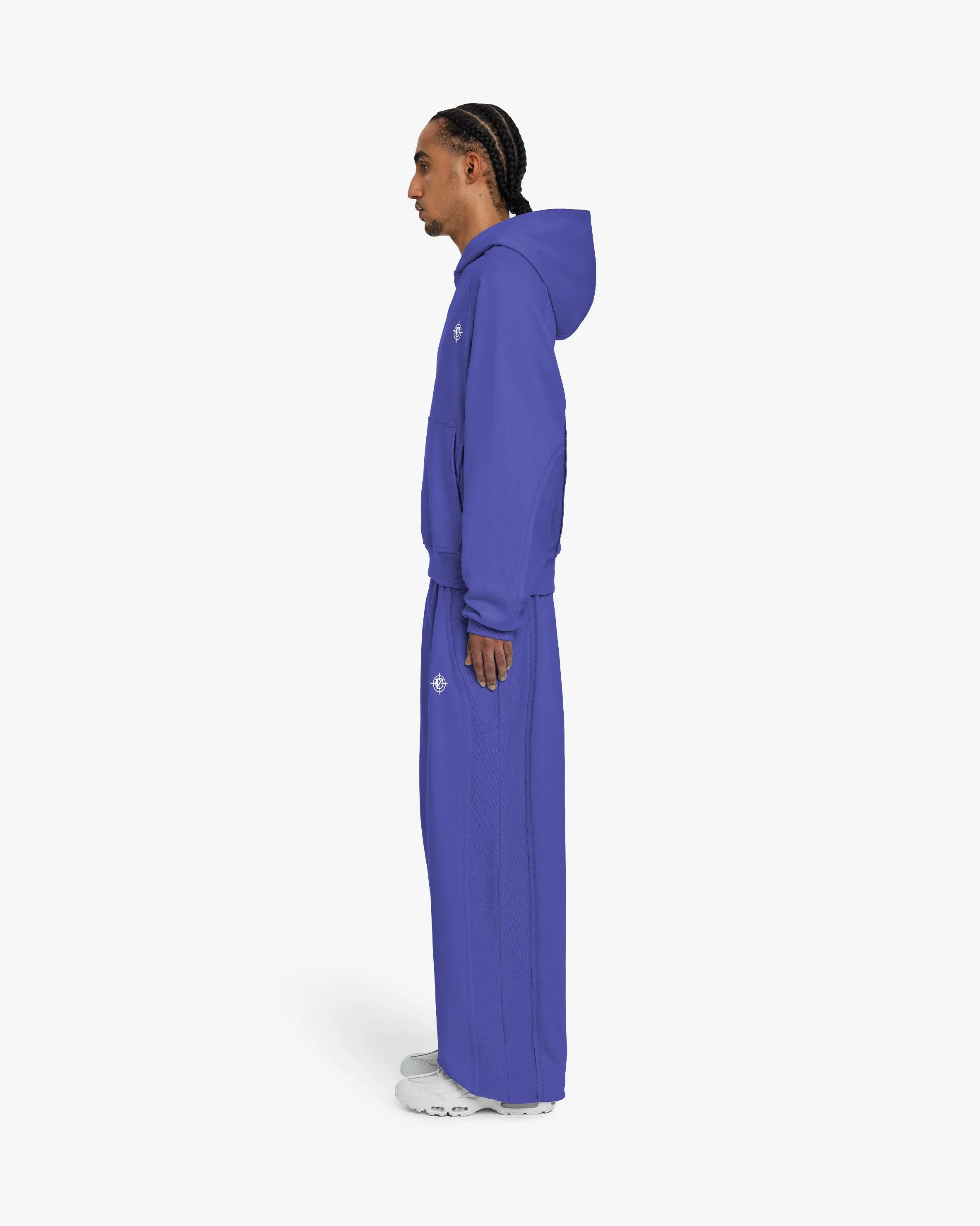 INSIDE OUT HOODIE OCEAN BLUE - Image 5