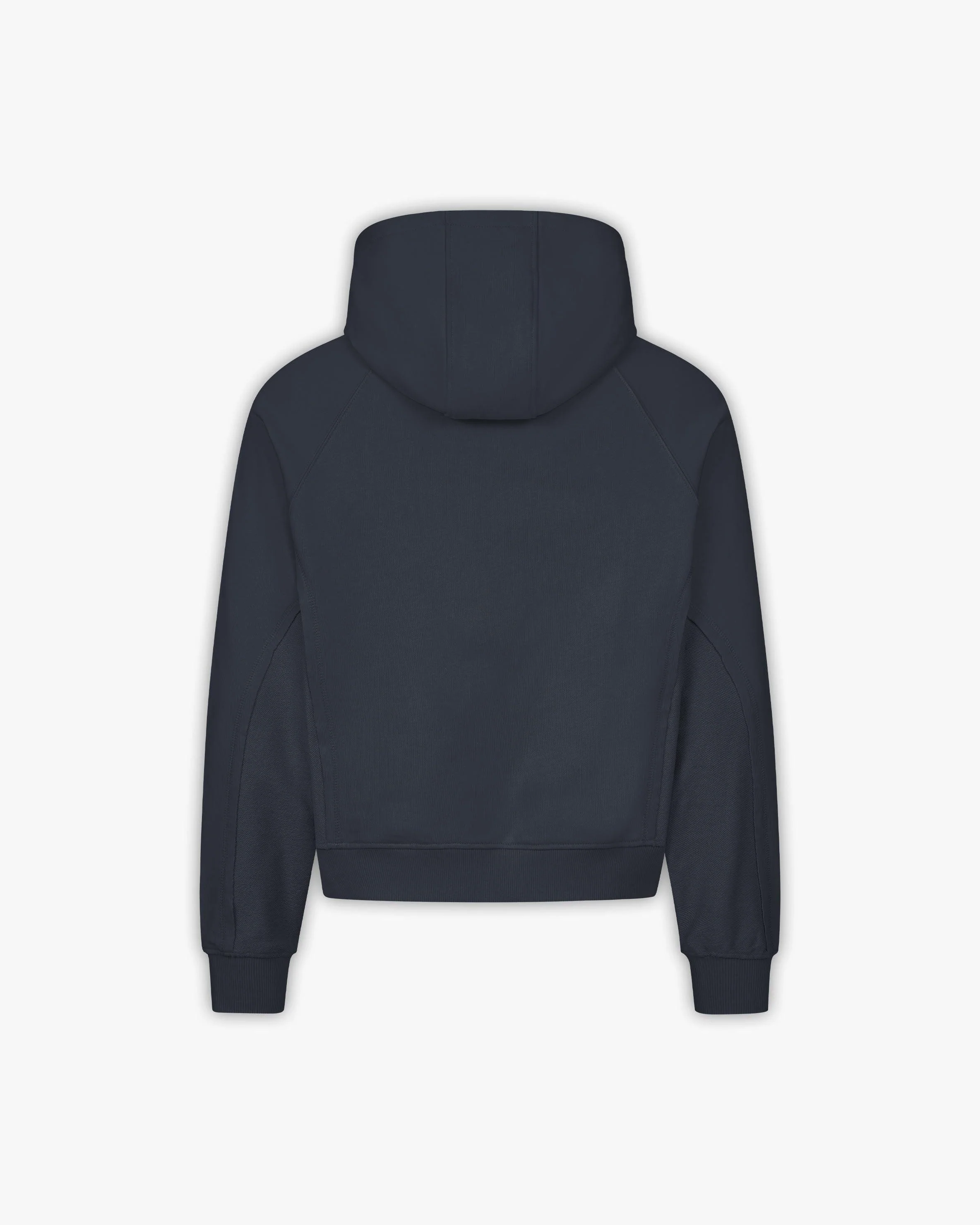 INSIDE OUT ZIP HOODIE NAVY (OLD SIZING) - Image 3