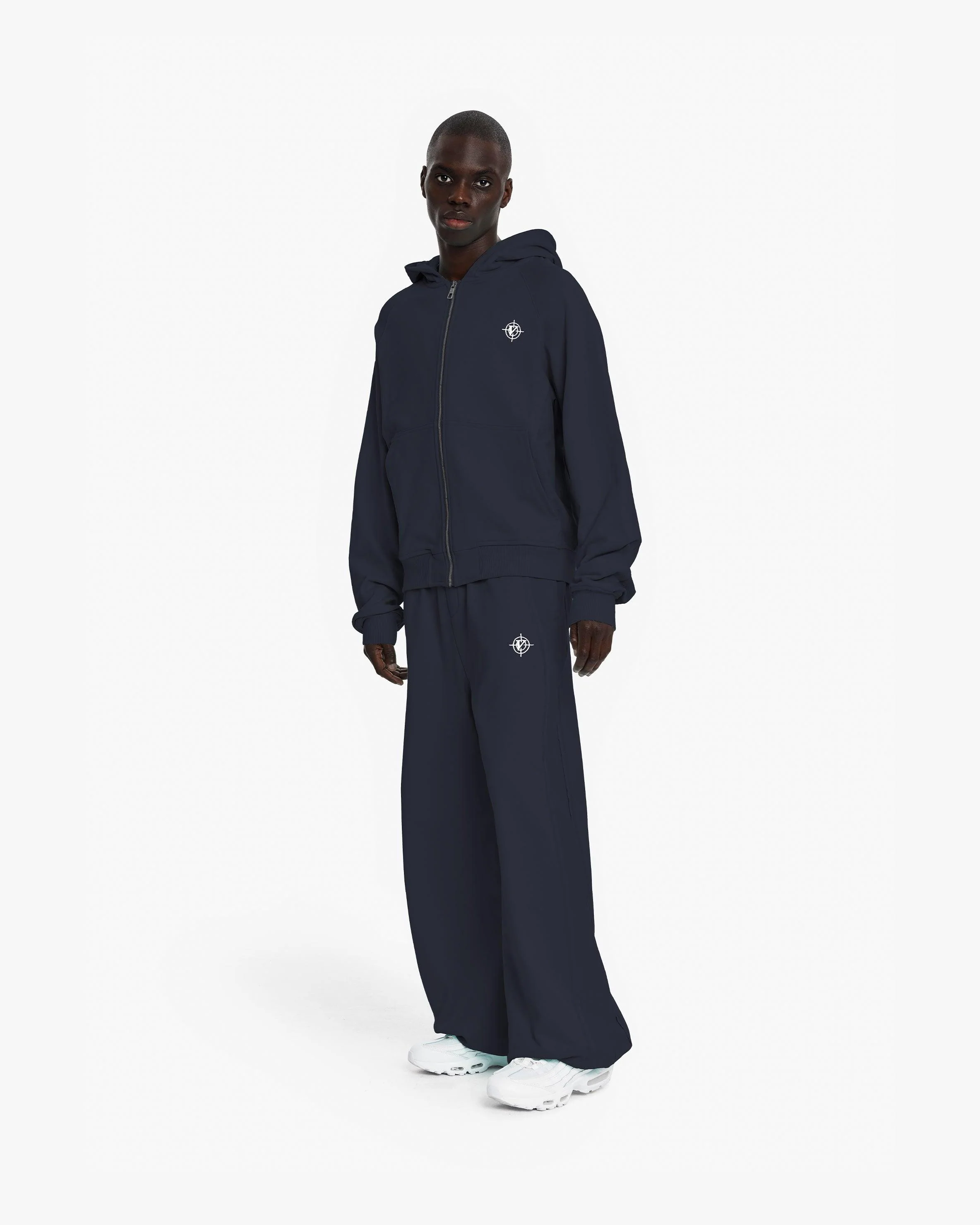 INSIDE OUT ZIP HOODIE NAVY (OLD SIZING) - Image 10