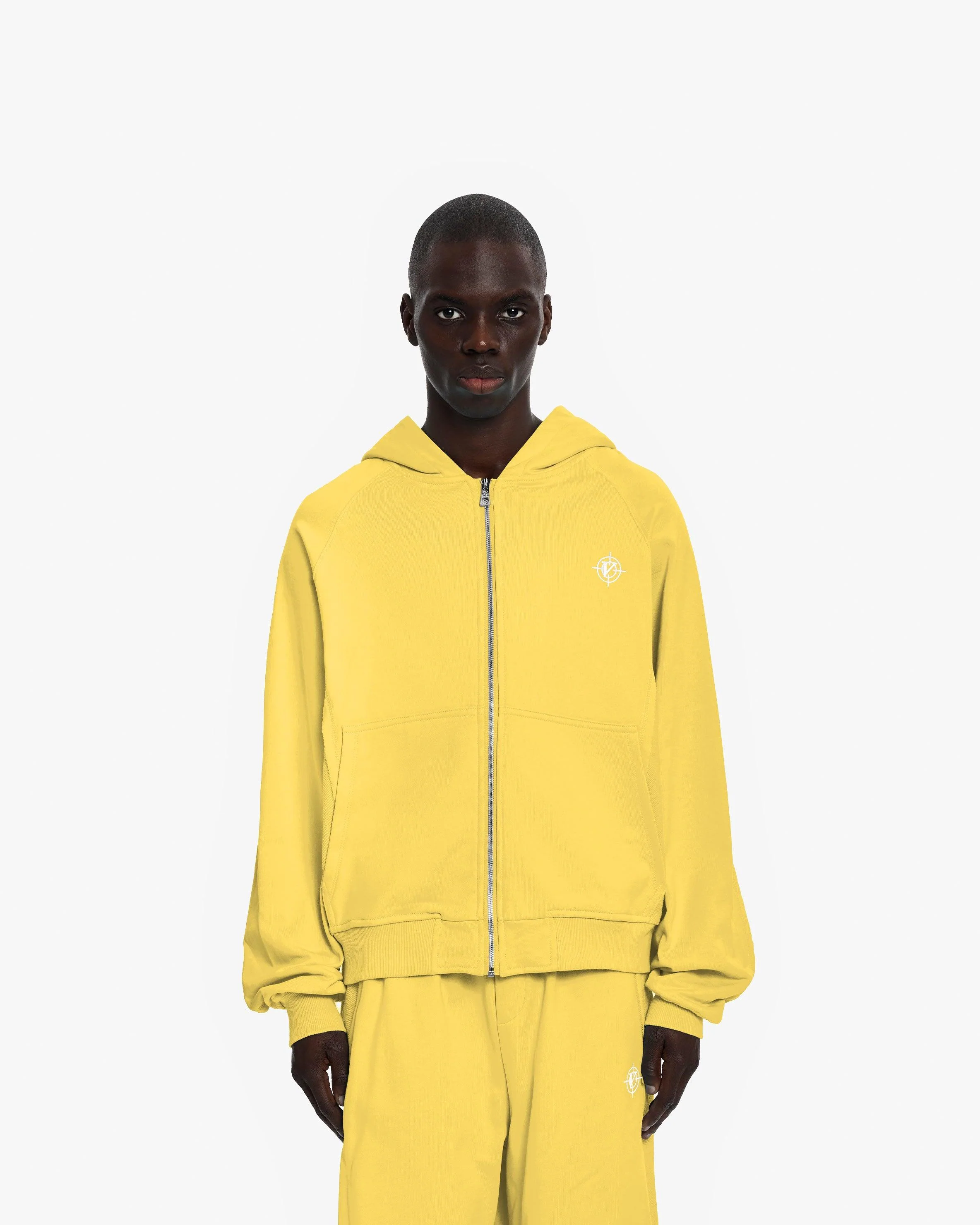 INSIDE OUT ZIP HOODIE SUNFLOWER - Image 2