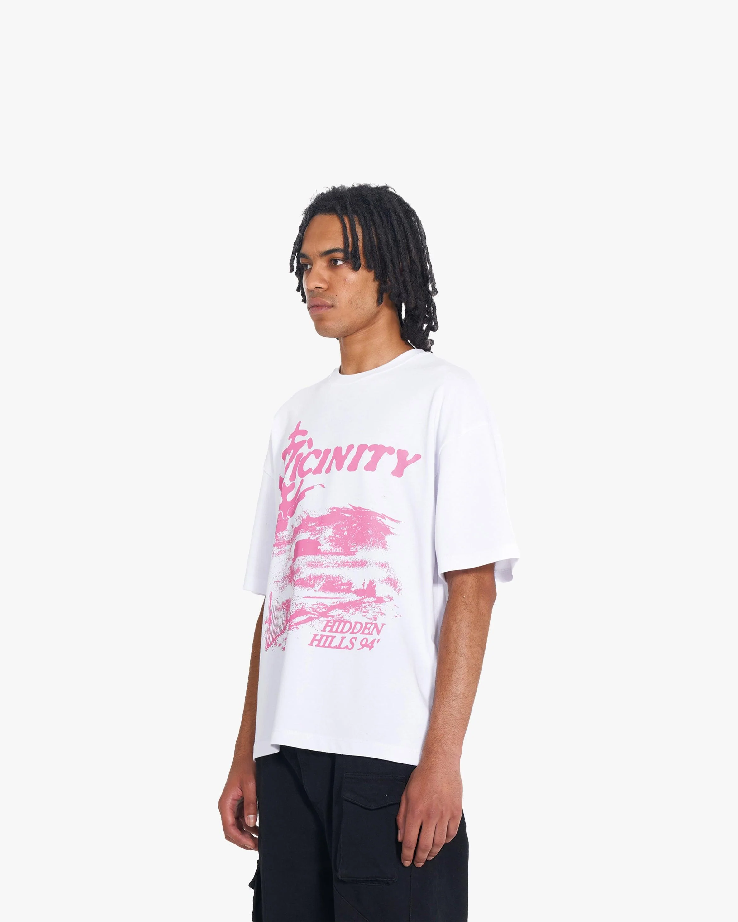 94 TEE PINK/WHITE - Image 3