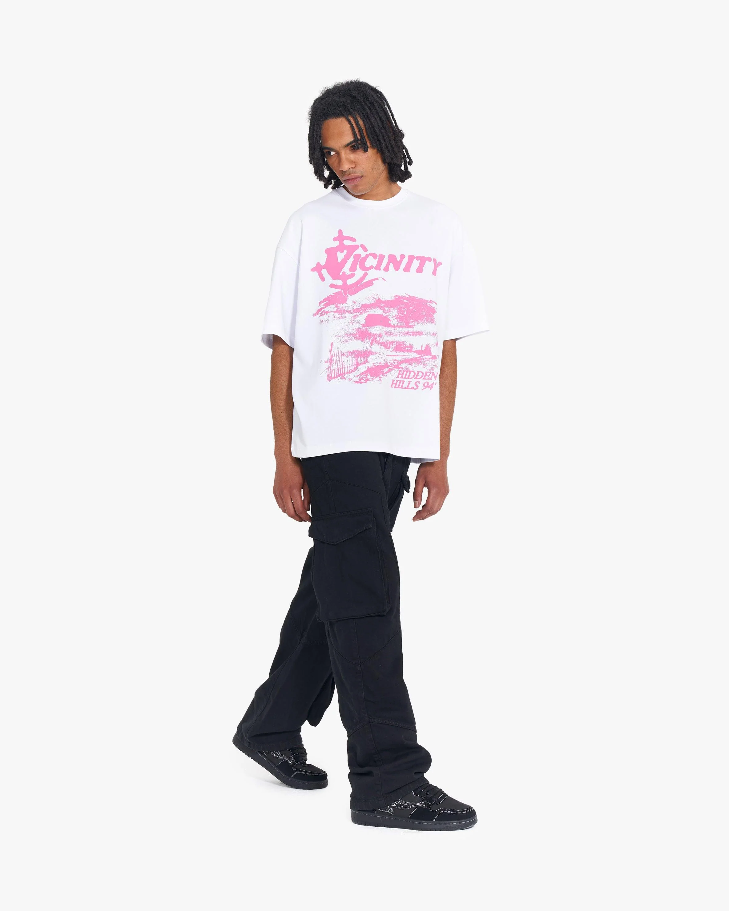 94 TEE PINK/WHITE - Image 5