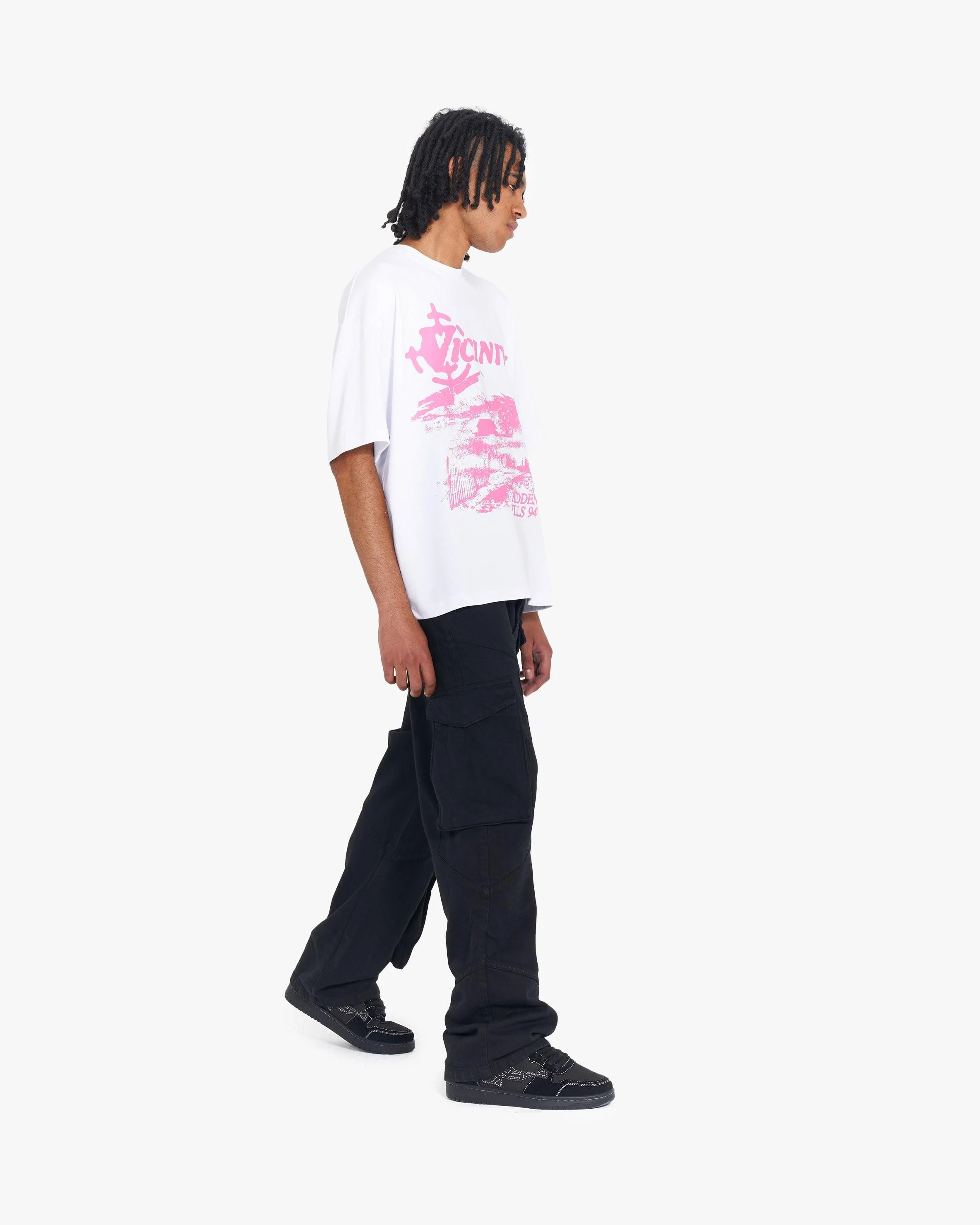 94 TEE PINK/WHITE - Image 6