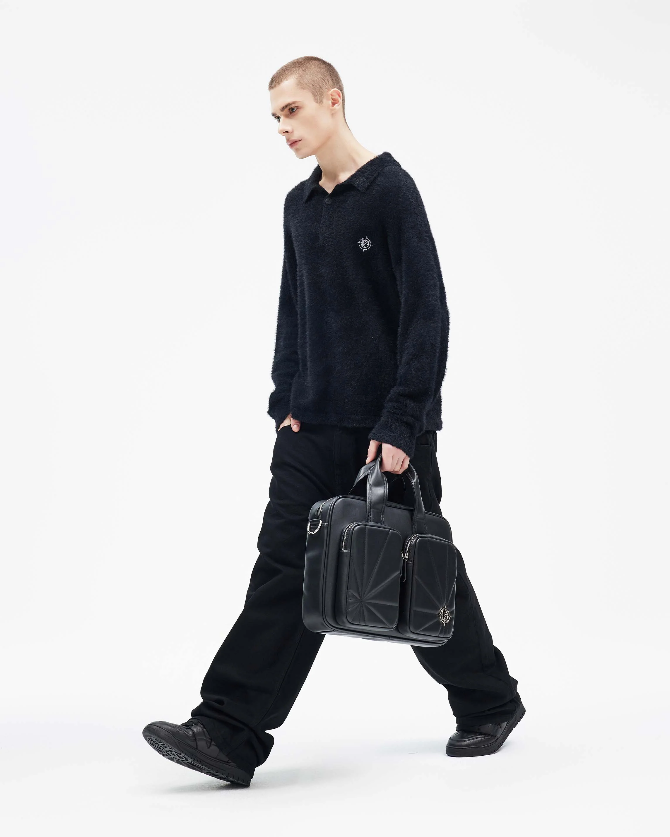 LAPTOP BAG - BLACK - Image 7