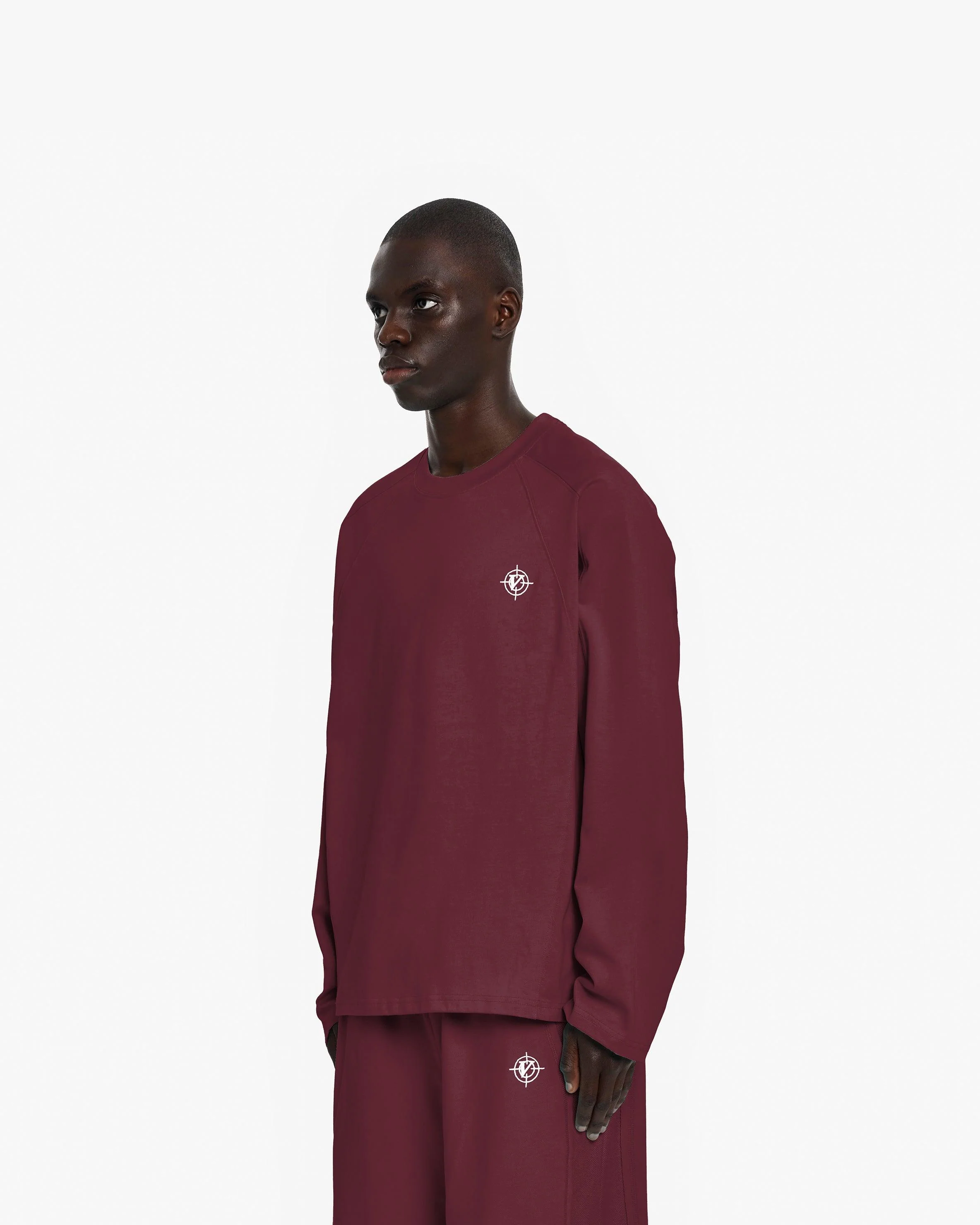 LONGSLEEVE WINE RED - Image 3