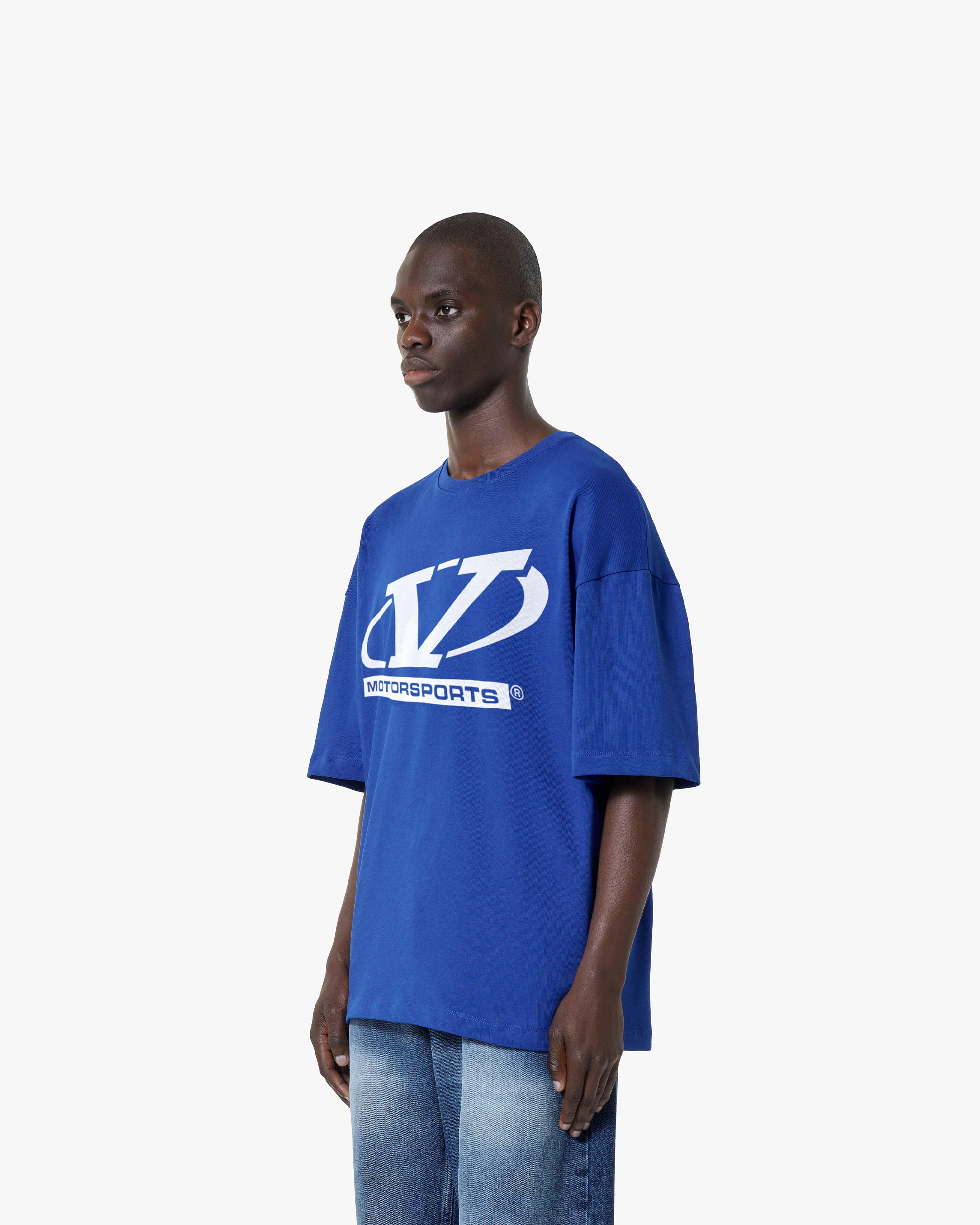 MOTORSPORTS TEE BLUE - Image 4