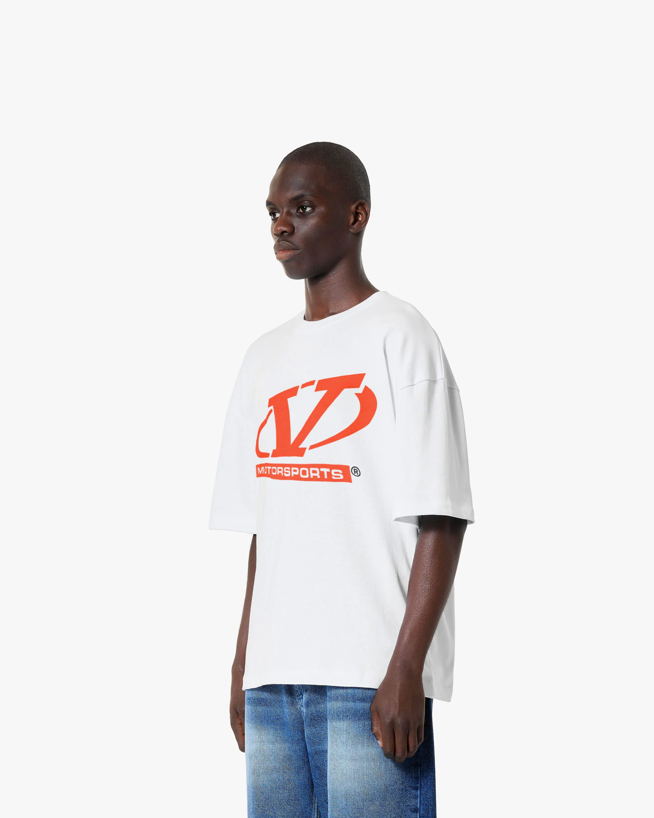 MOTORSPORTS TEE WHITE - Image 4