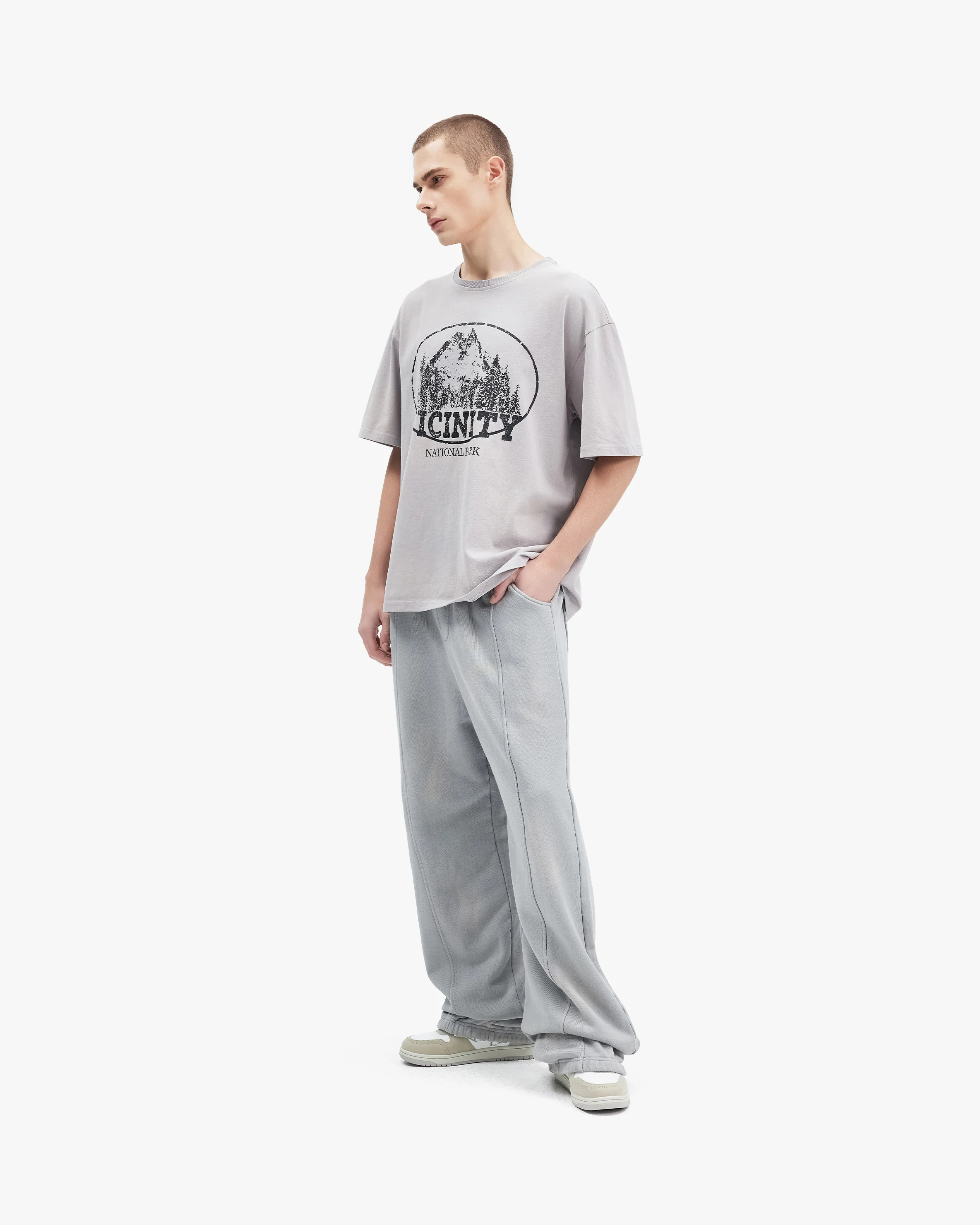MOUNTAIN TEE GREY - Image 7