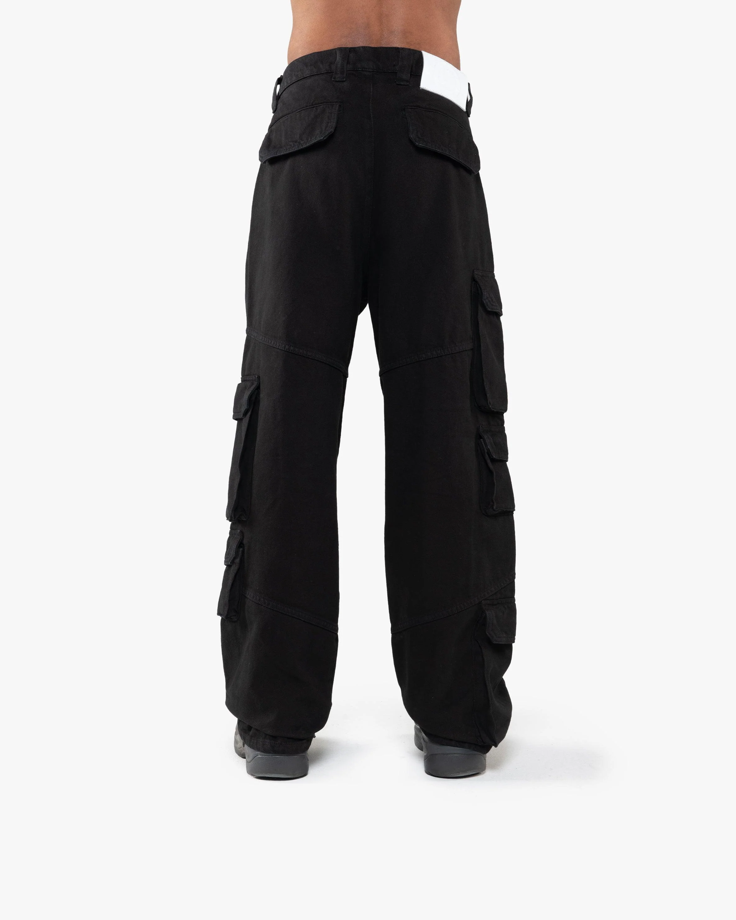 MULTIPOCKET CARGOPANTS BLACK - Image 5
