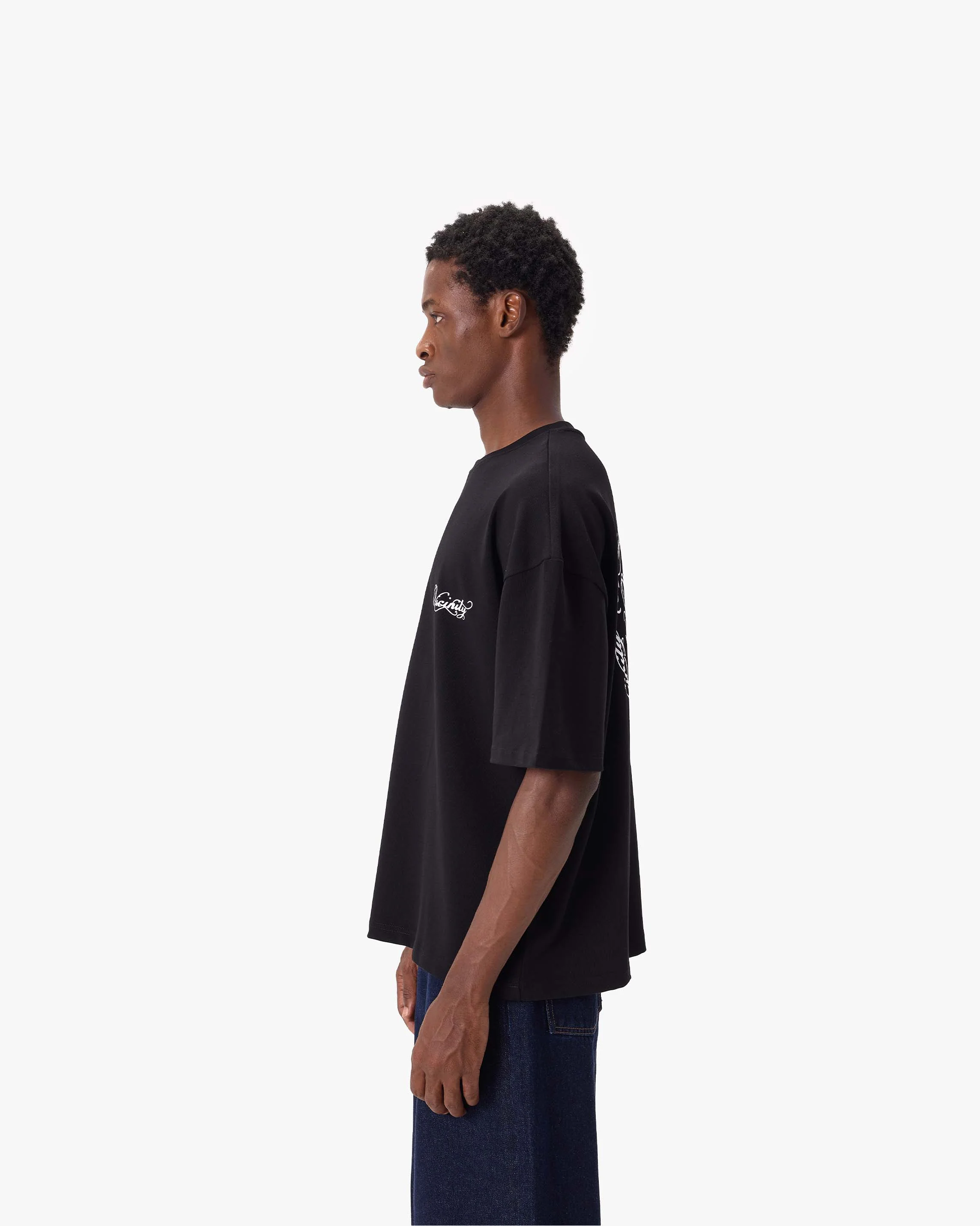 ORNAMENT TEE BLACK - Image 5