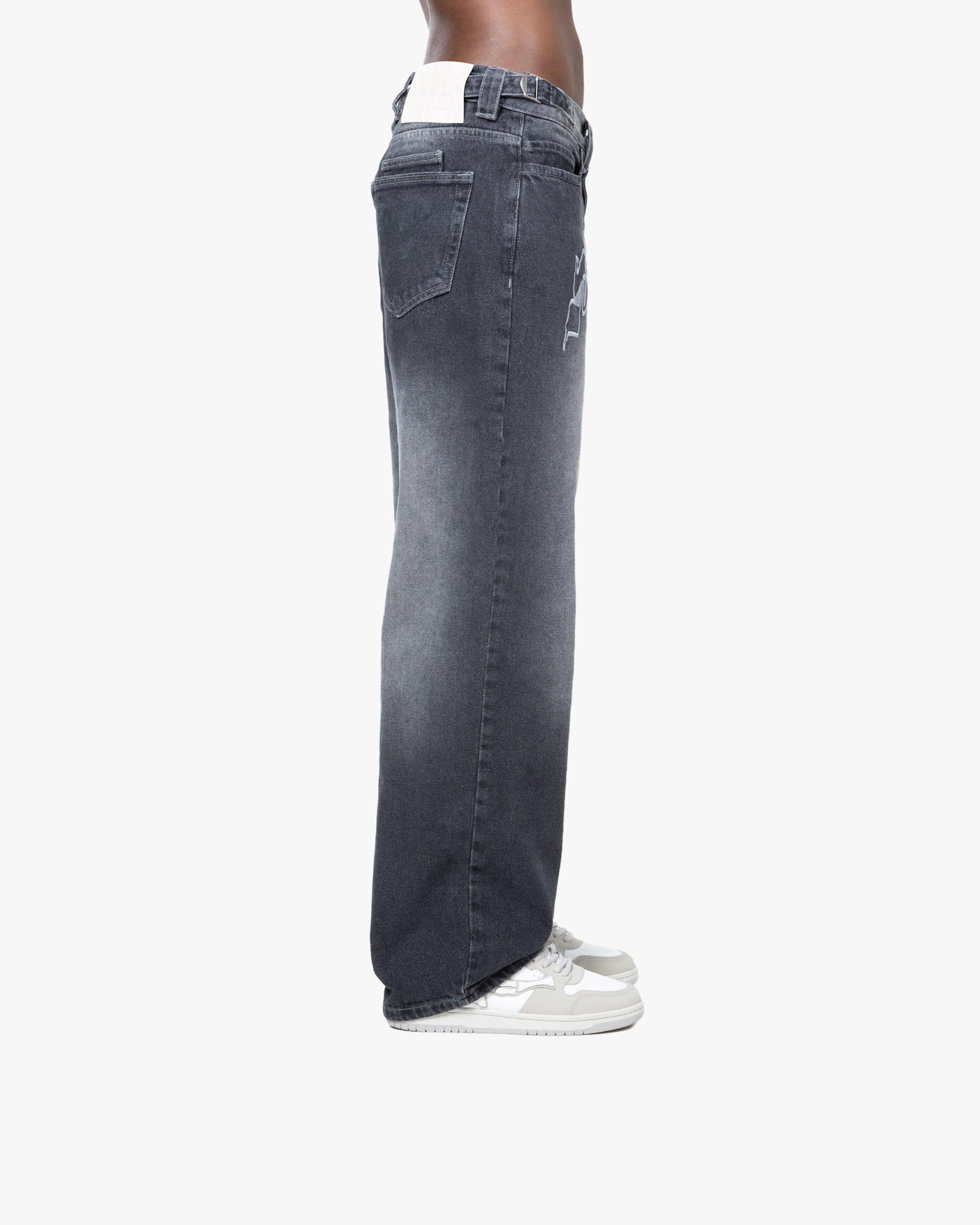 OUTLINED MIRAGE DENIM GREY / WHITE - Image 4