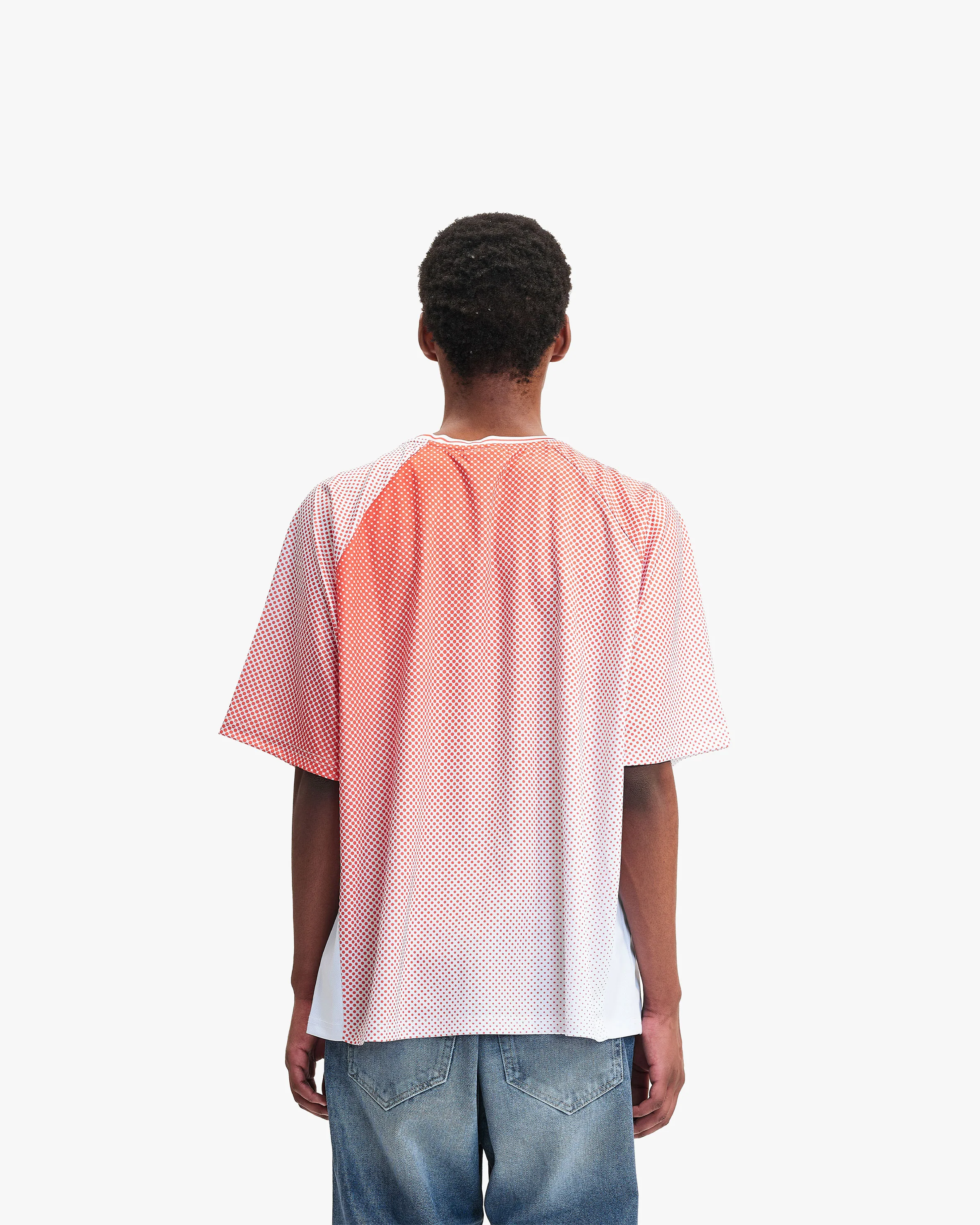 PERFORMANCE JERSEY DOTTED ORANGE - Image 6
