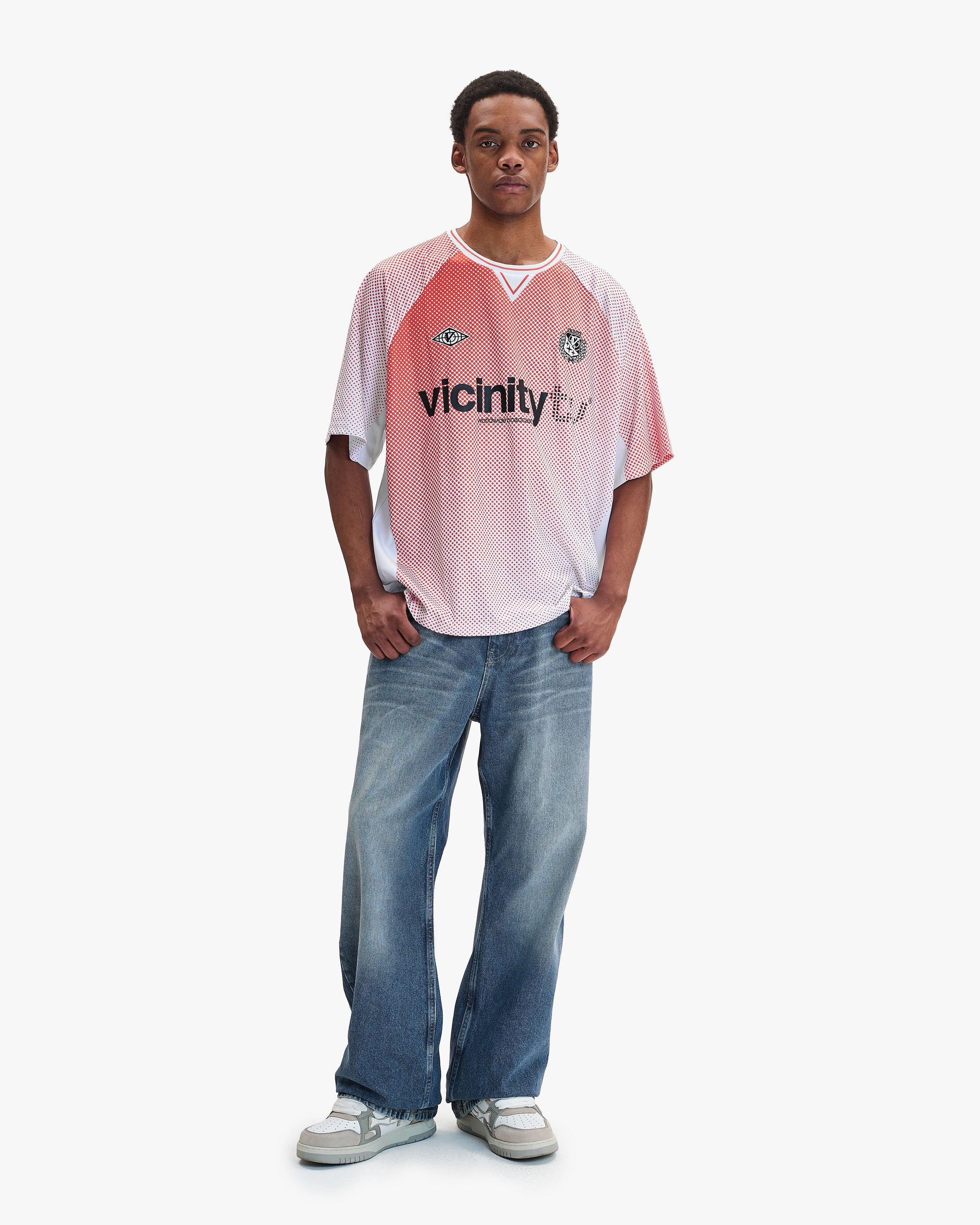 PERFORMANCE JERSEY DOTTED ORANGE - Image 8