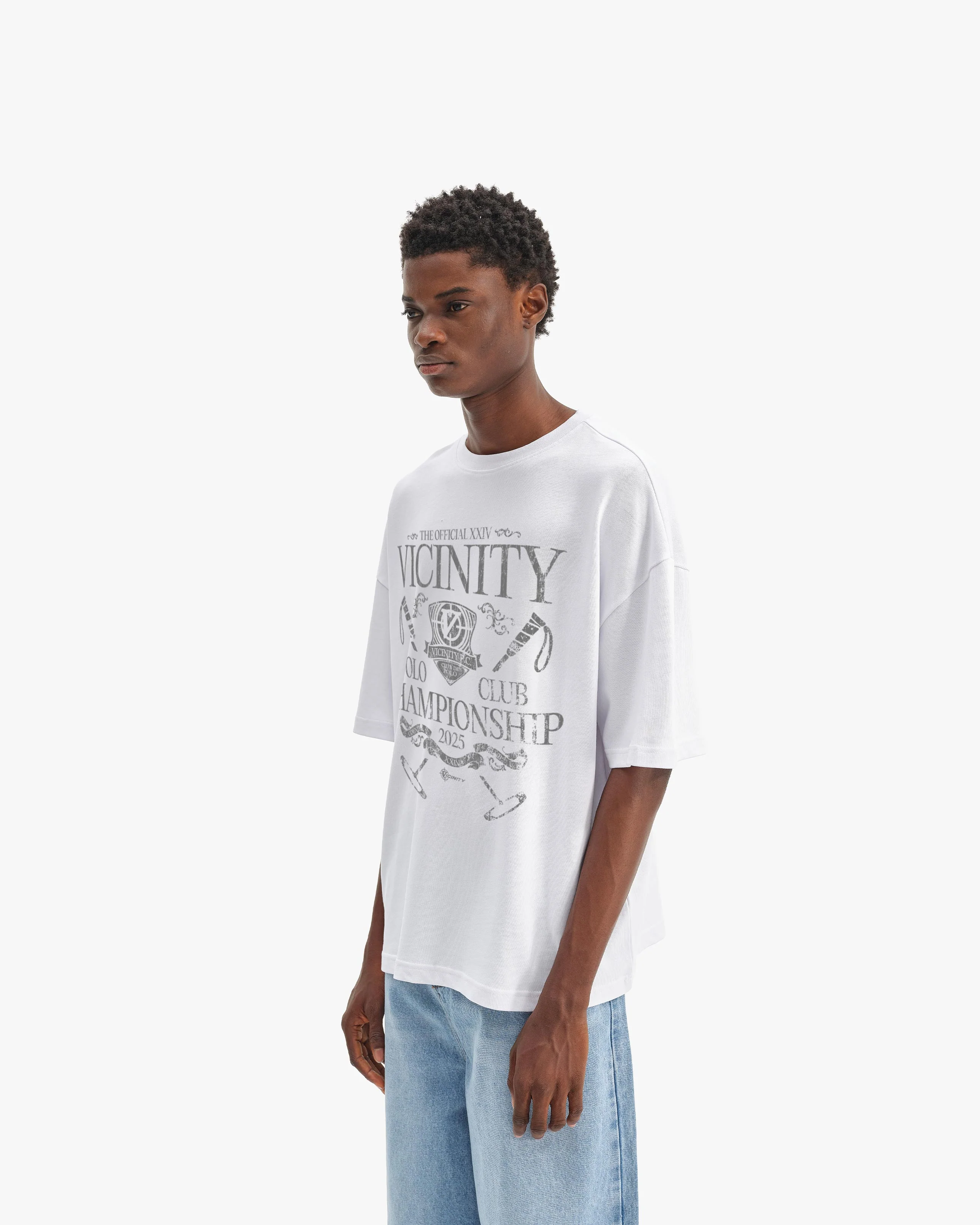 POLO CLUB TEE WHITE - Image 4