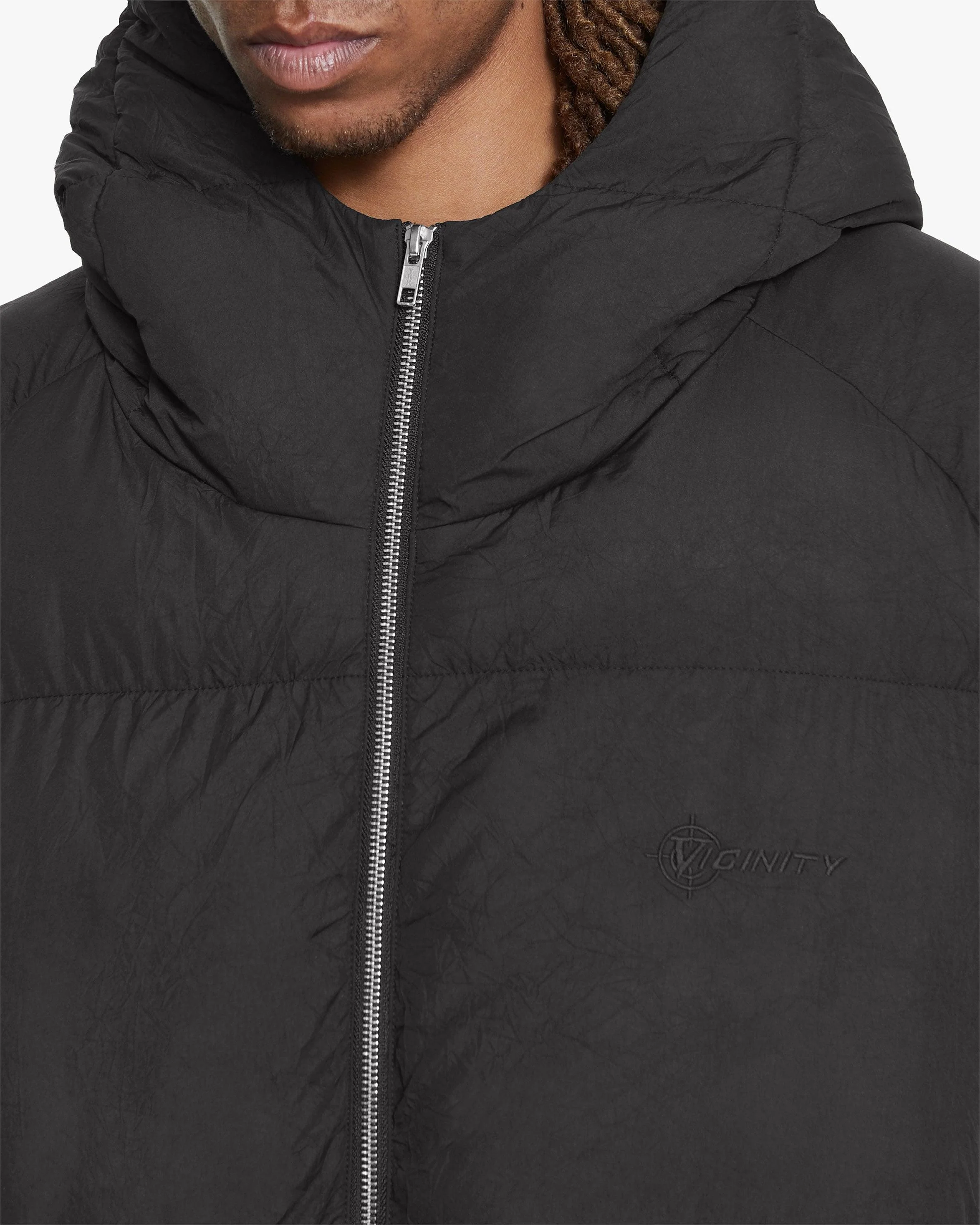 PUFFER JACKET BLACK - Image 11