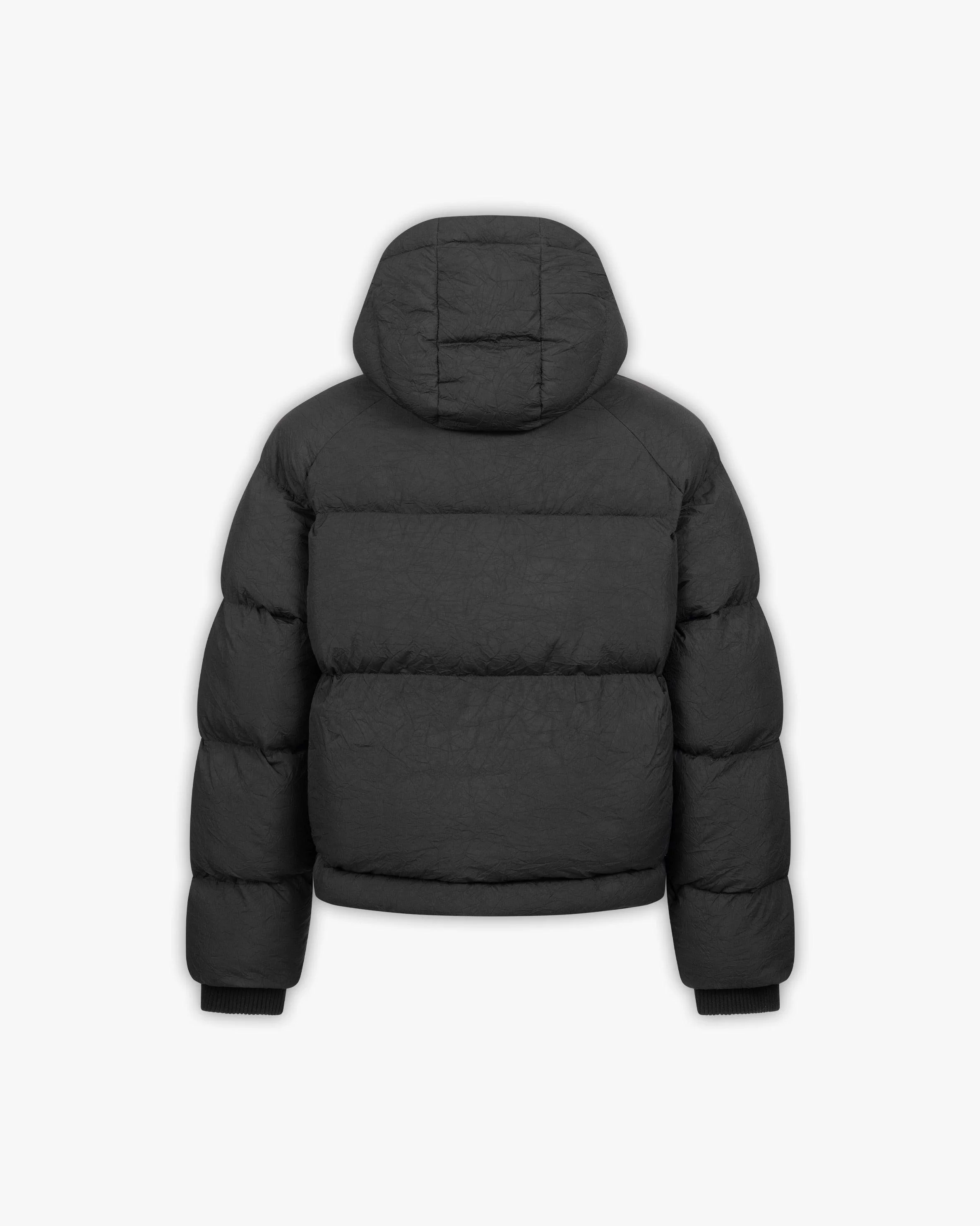 PUFFER JACKET BLACK - Image 9