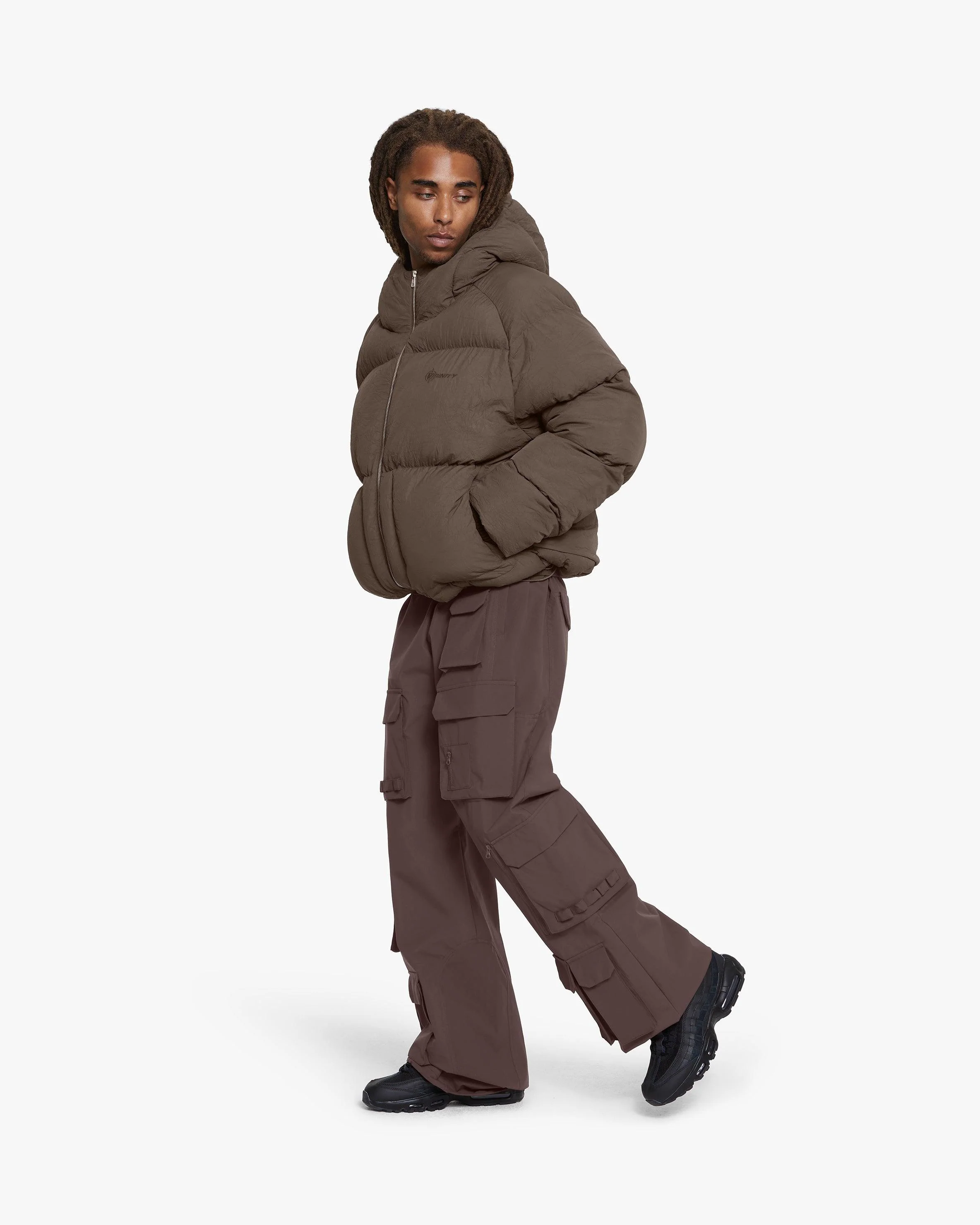 PUFFER JACKET BROWN - Image 14