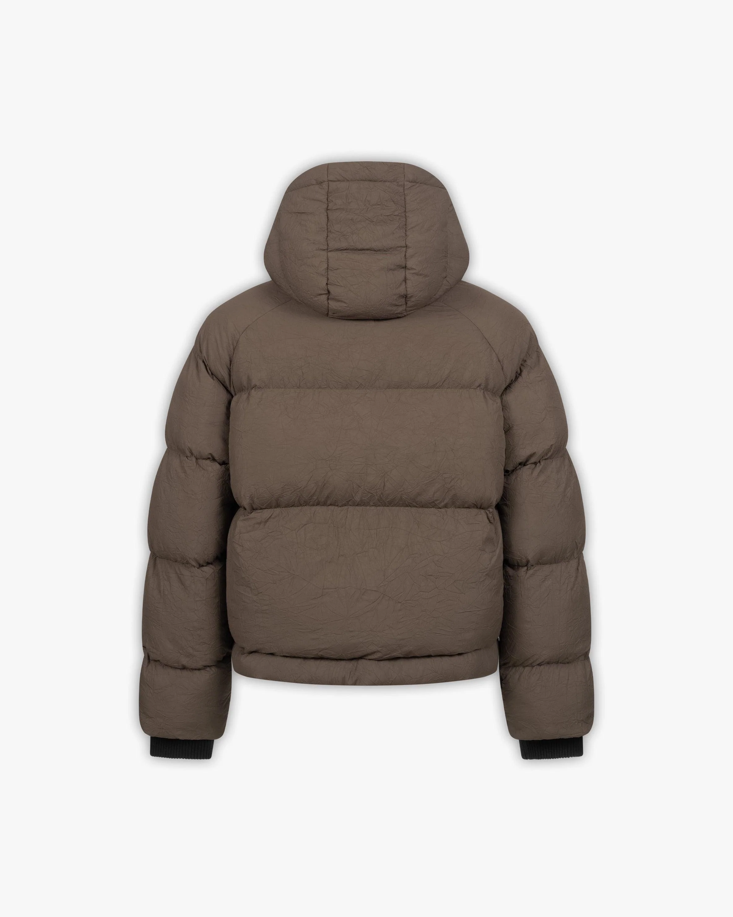PUFFER JACKET BROWN - Image 9