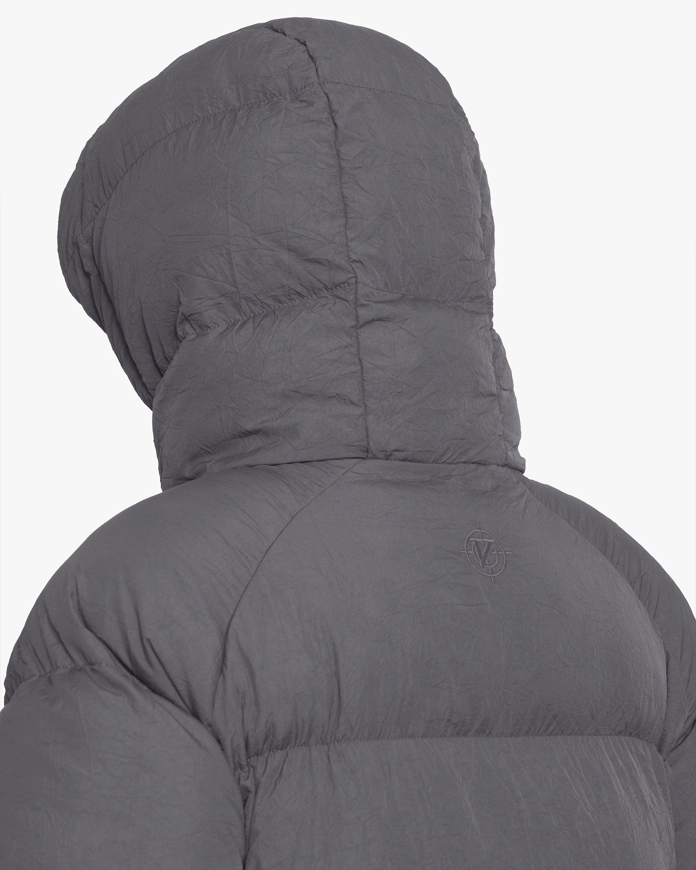 PUFFER JACKET DARK GREY - Image 12