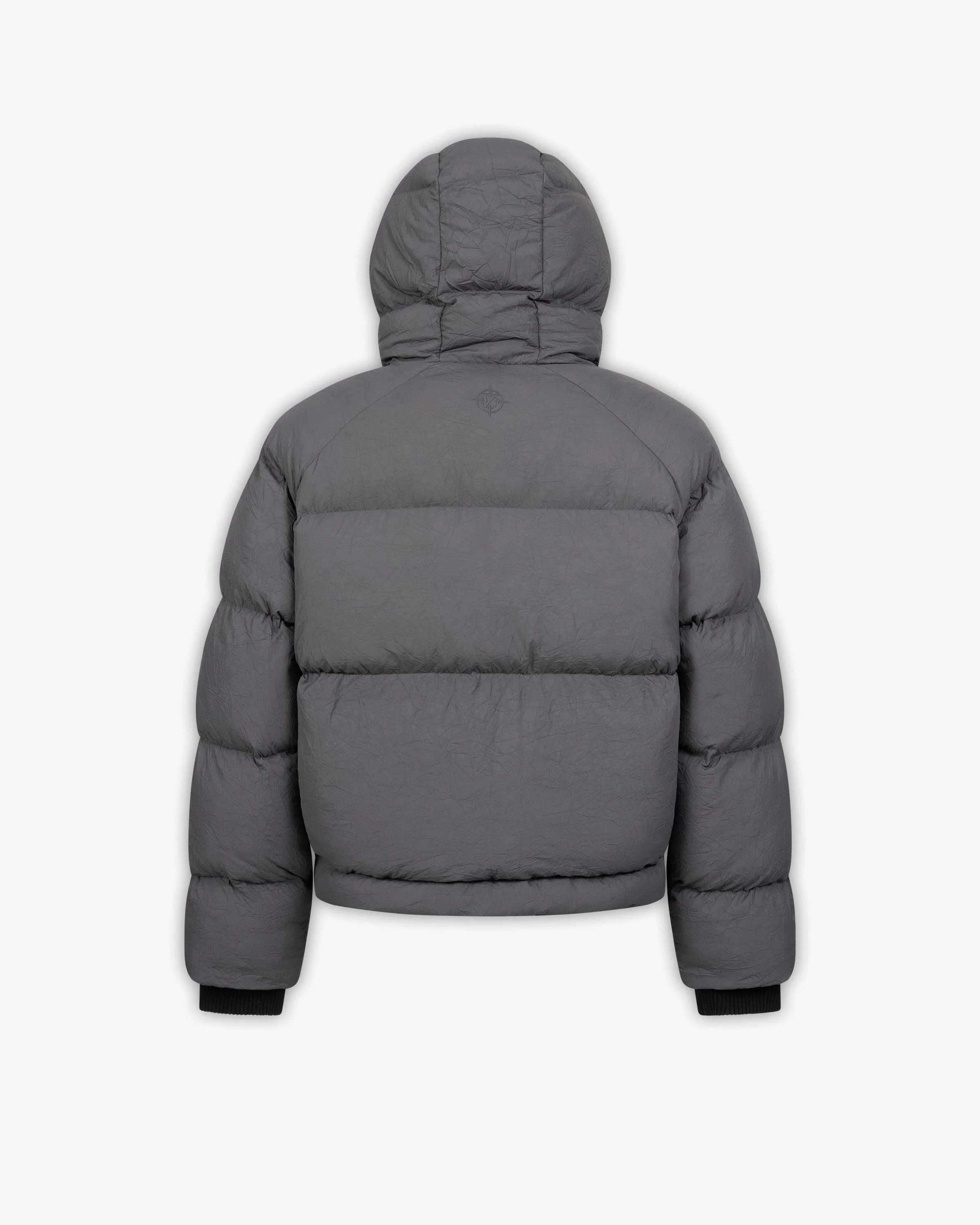PUFFER JACKET DARK GREY - Image 6