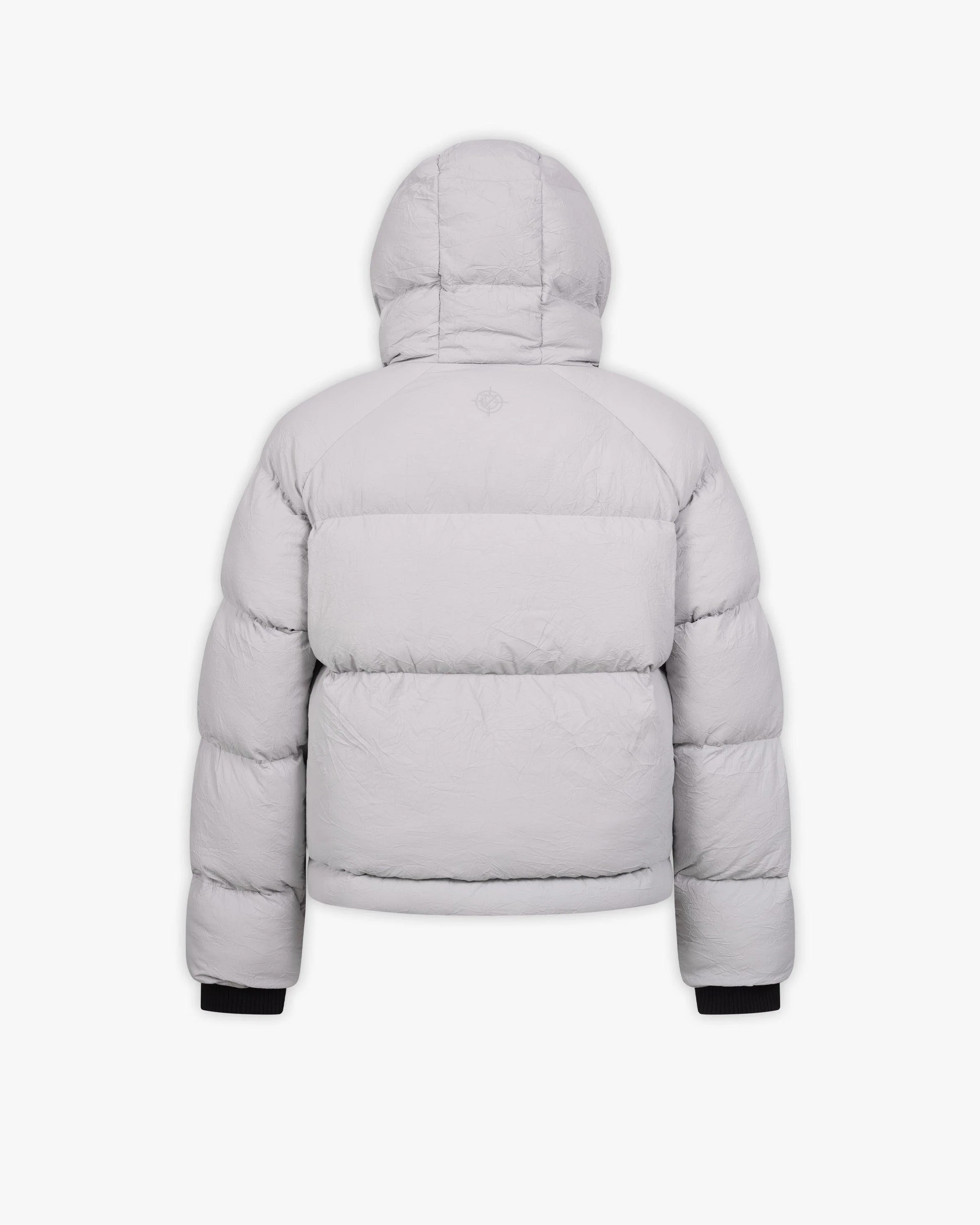 PUFFER JACKET LIGHT GREY - Image 6