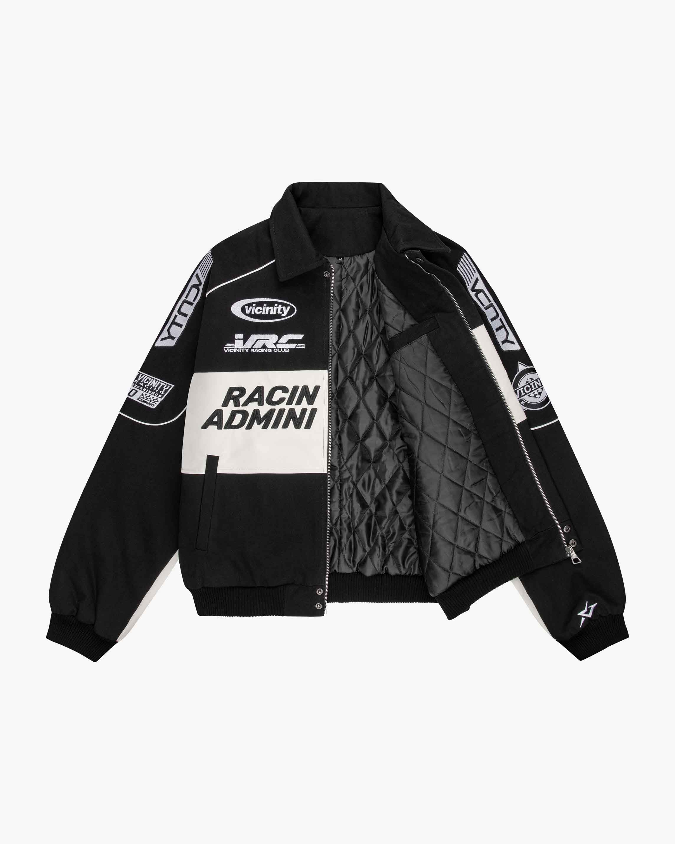 RACING JACKET BLACK - Image 9