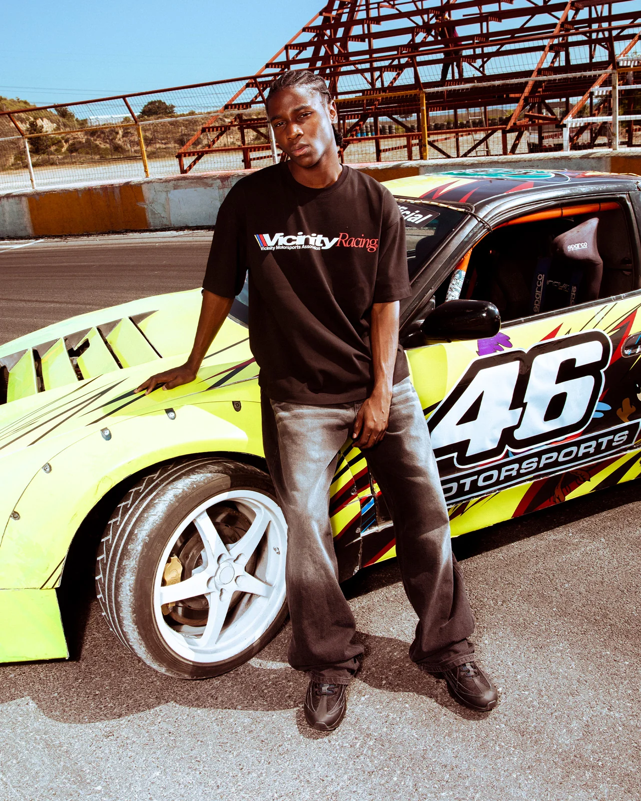 RACING TEE BLACK - Image 2