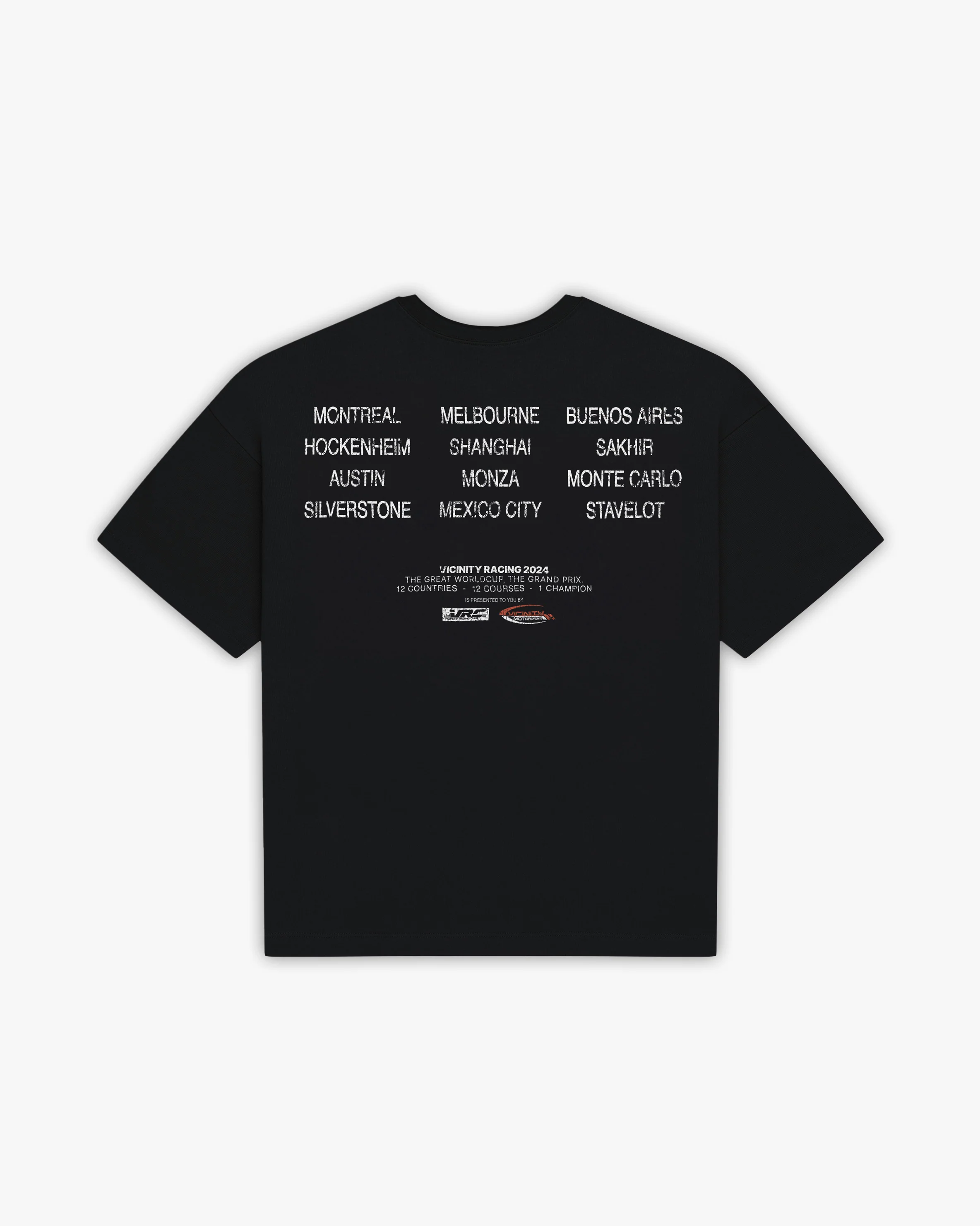 RACING WORLDCUP TEE BLACK - Image 4