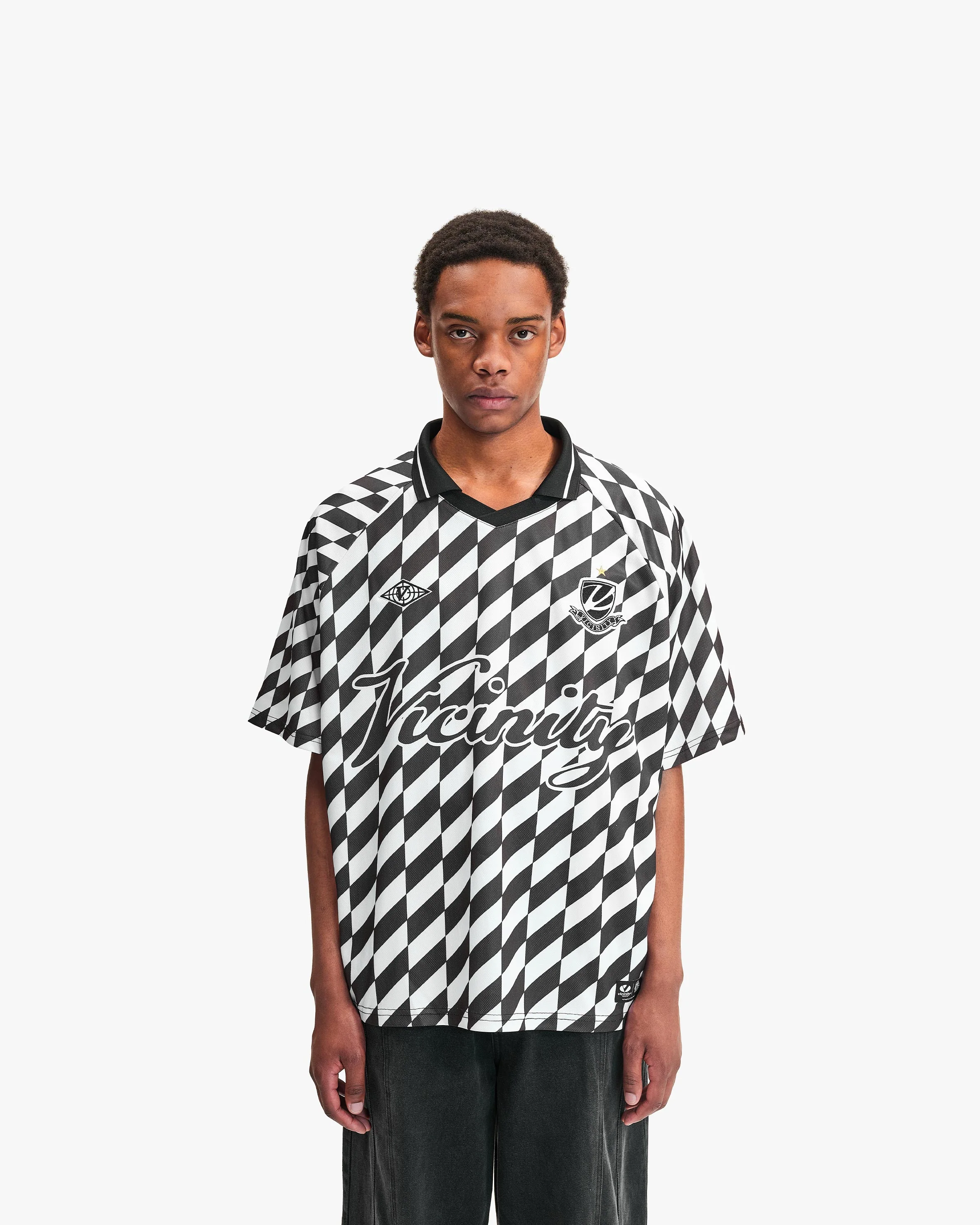 ROYAL MATCH JERSEY BLACK/WHITE - Image 3