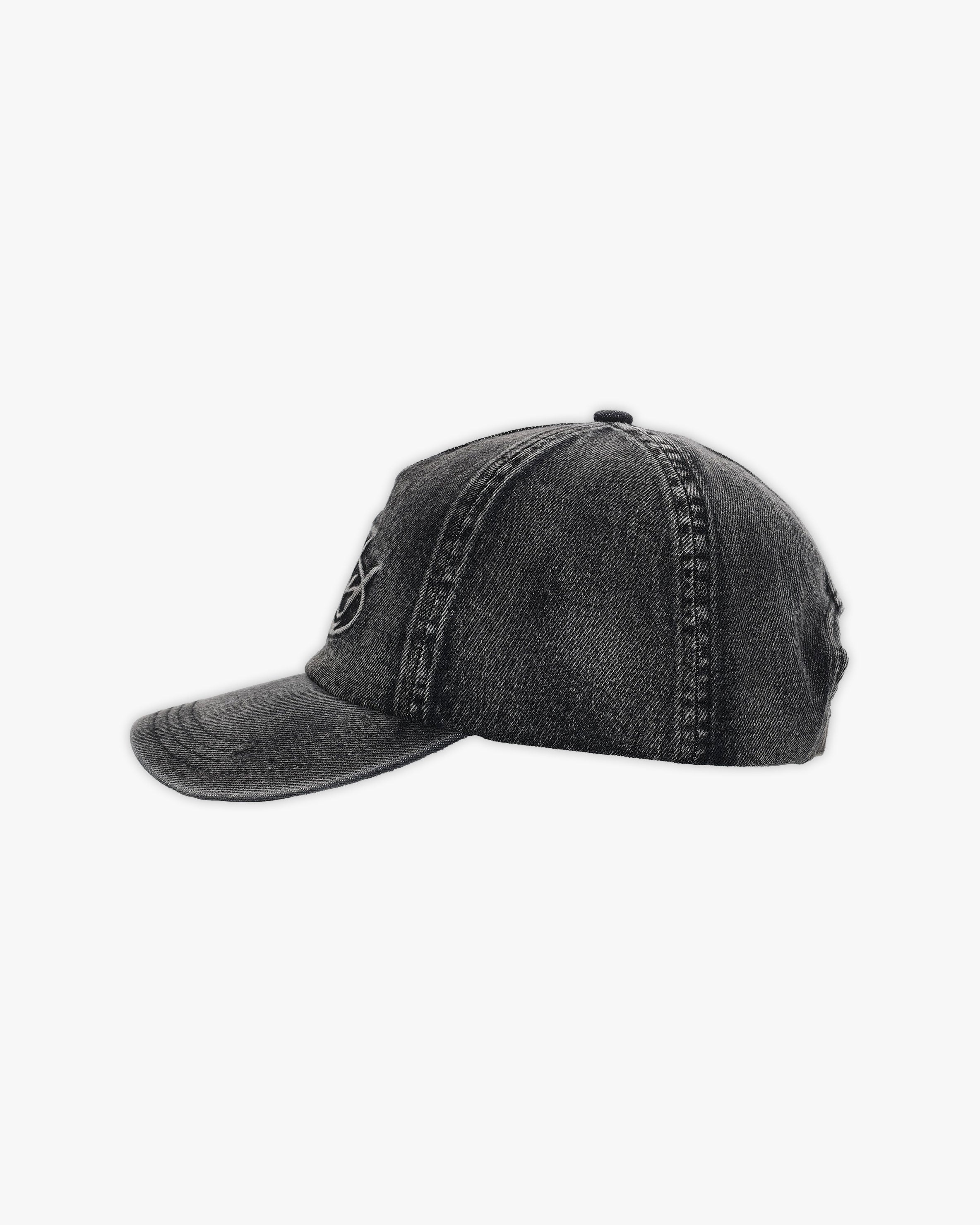 SCRIPT DENIM CAP BLACK - Image 3