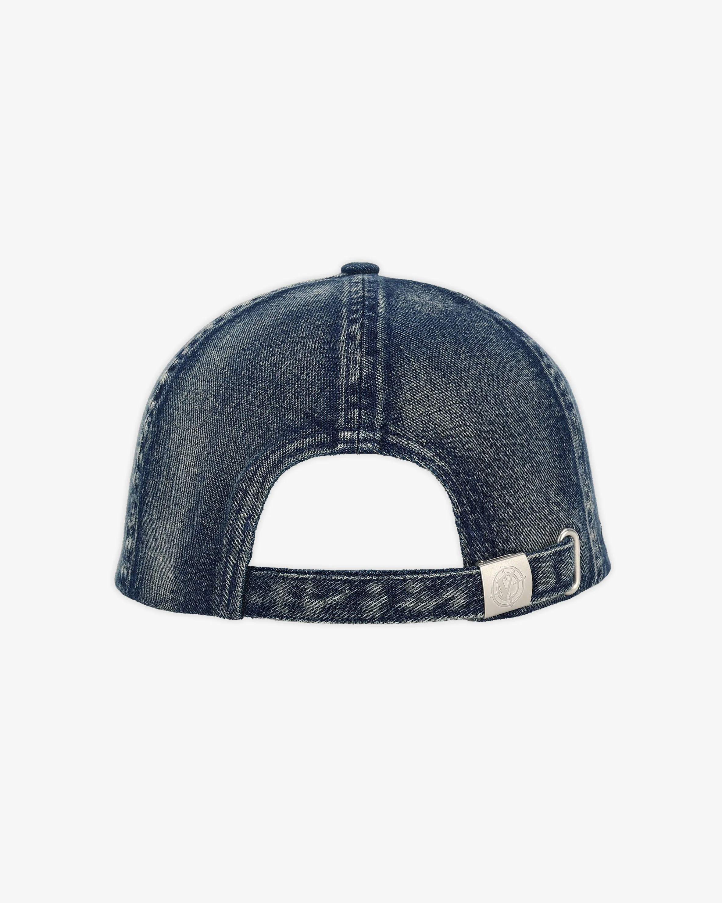 SCRIPT DENIM CAP BLUE - Image 4