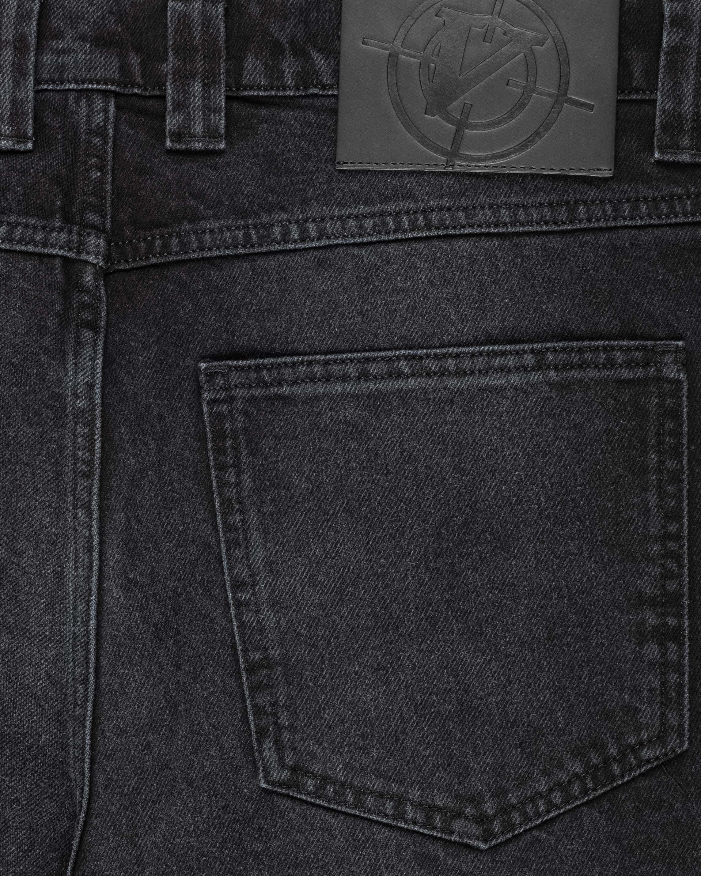 SCRIPT DENIM WASHED BLACK - Image 4