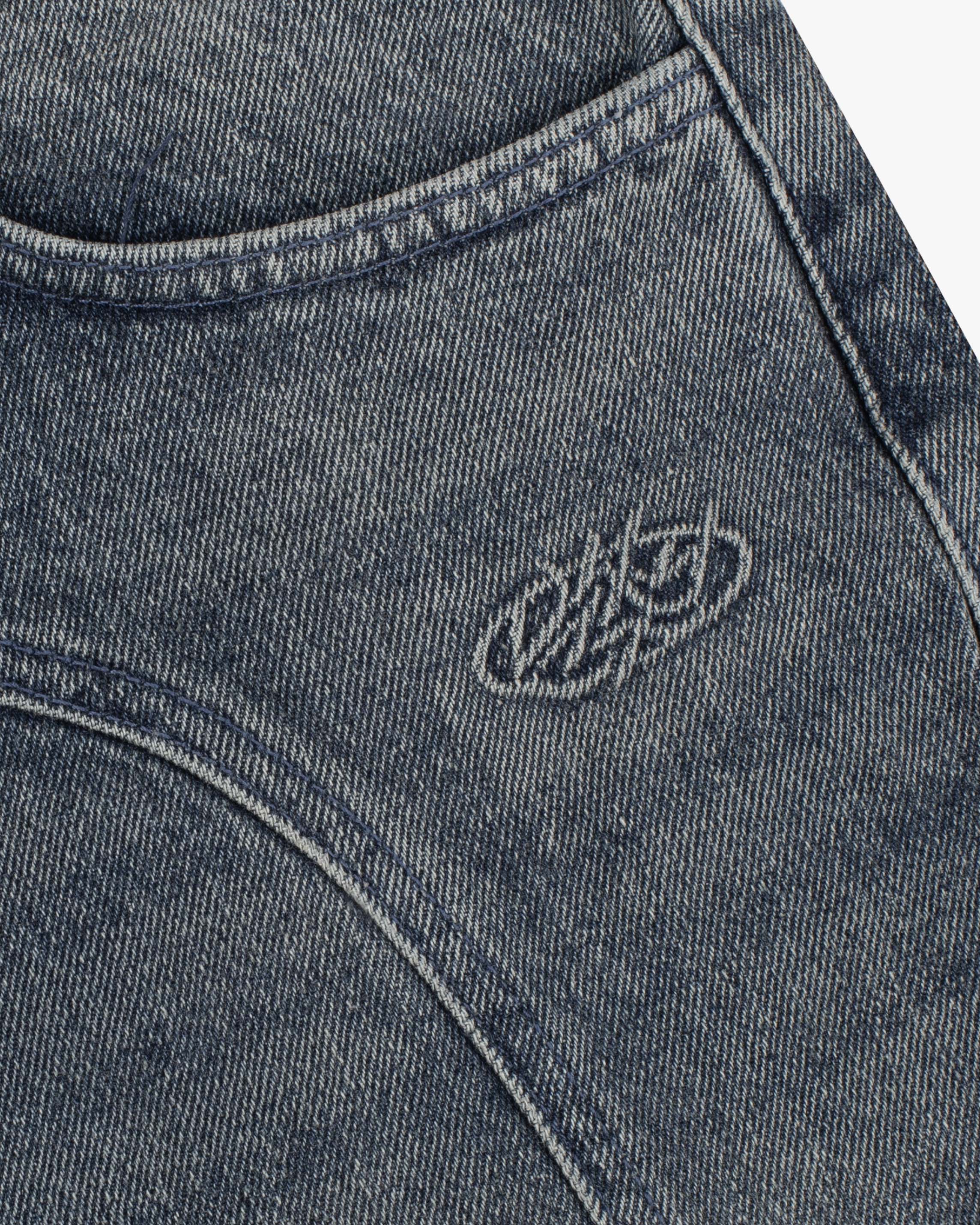 SCRIPT DENIM WASHED BLUE - Image 3